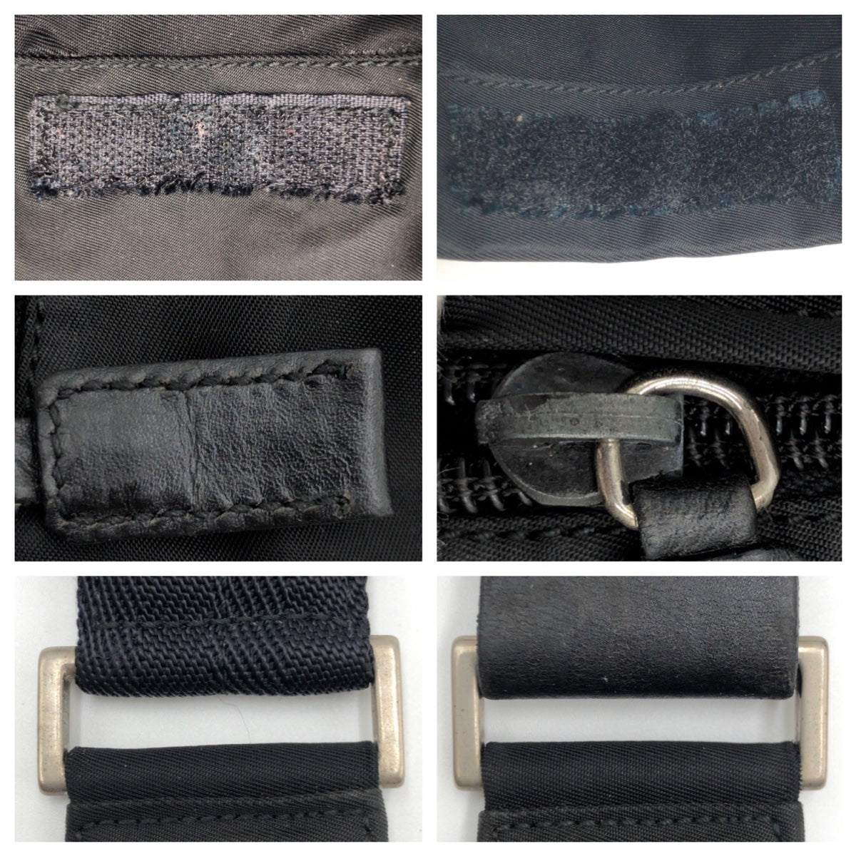 18403
PRADA プラダ テスート 三角ロゴプレート ブラック 黒 ナイロン ショルダーバック メッセンジャーバッグ  レディース AB34