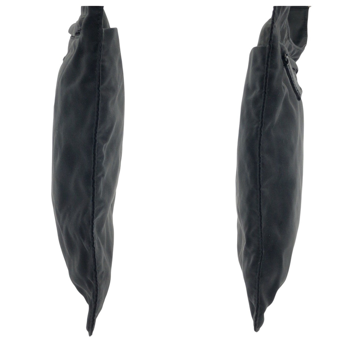 18403
PRADA プラダ テスート 三角ロゴプレート ブラック 黒 ナイロン ショルダーバック メッセンジャーバッグ  レディース AB34