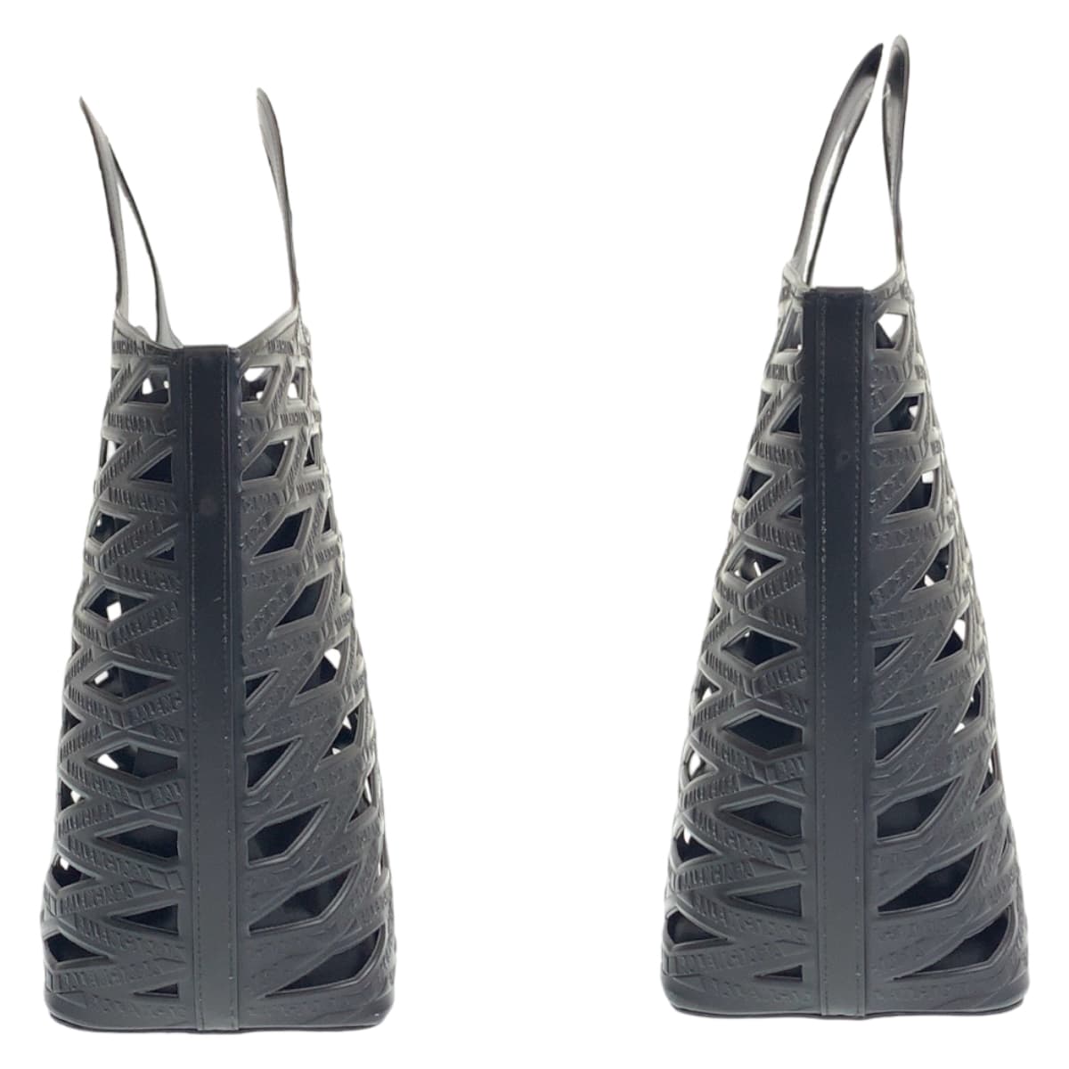 18420
BALENCIAGA バレンシアガ ネオバスケット ブラック PVC 626111 トートバッグ ショルダーバッグ 男女兼用 メンズ SA105