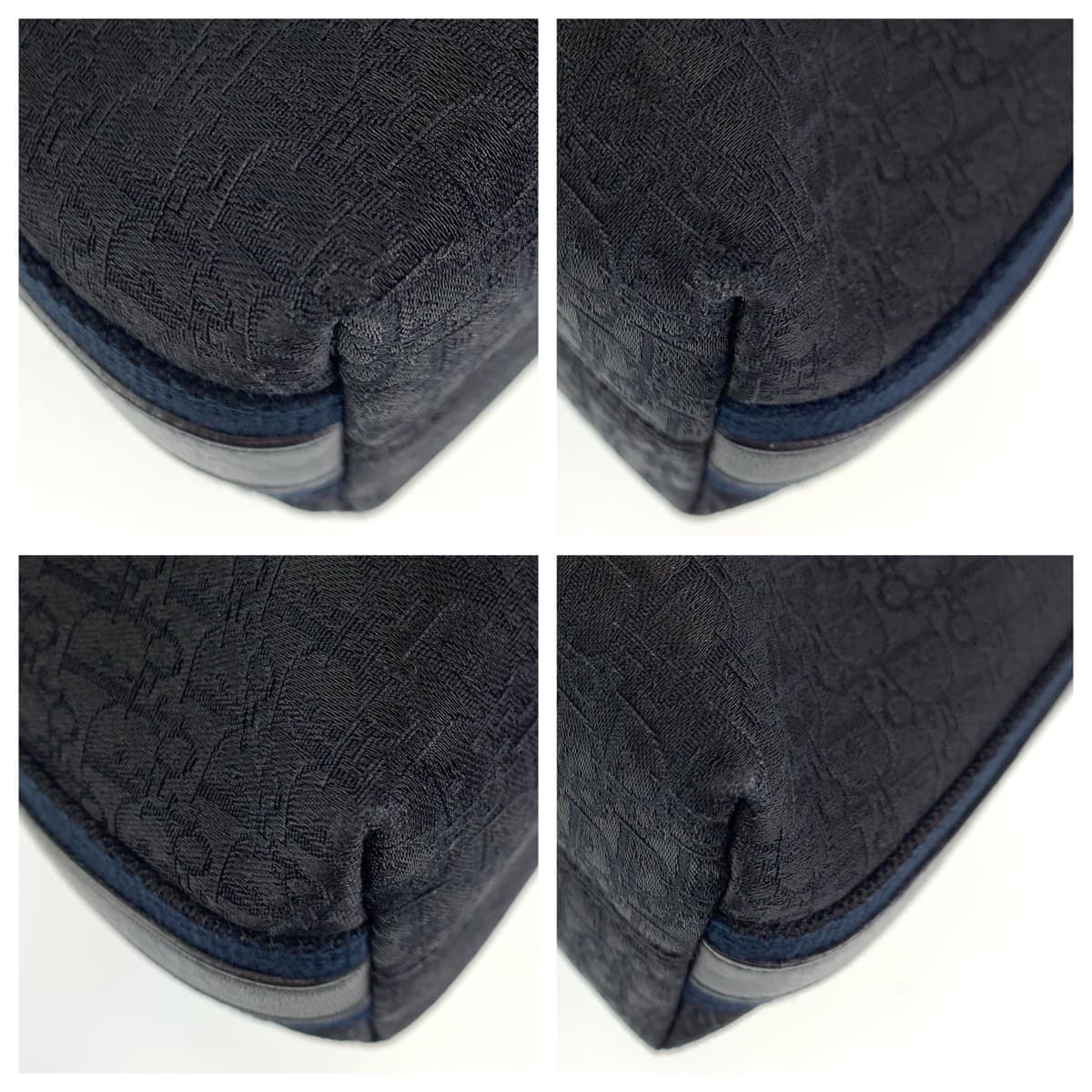 18427
Dior ディオール トロッター オブリーク ブラック 黒 シルバー金具 キャンバス / レザー ショルダーバック メッセンジャーバッグ レディース AB75