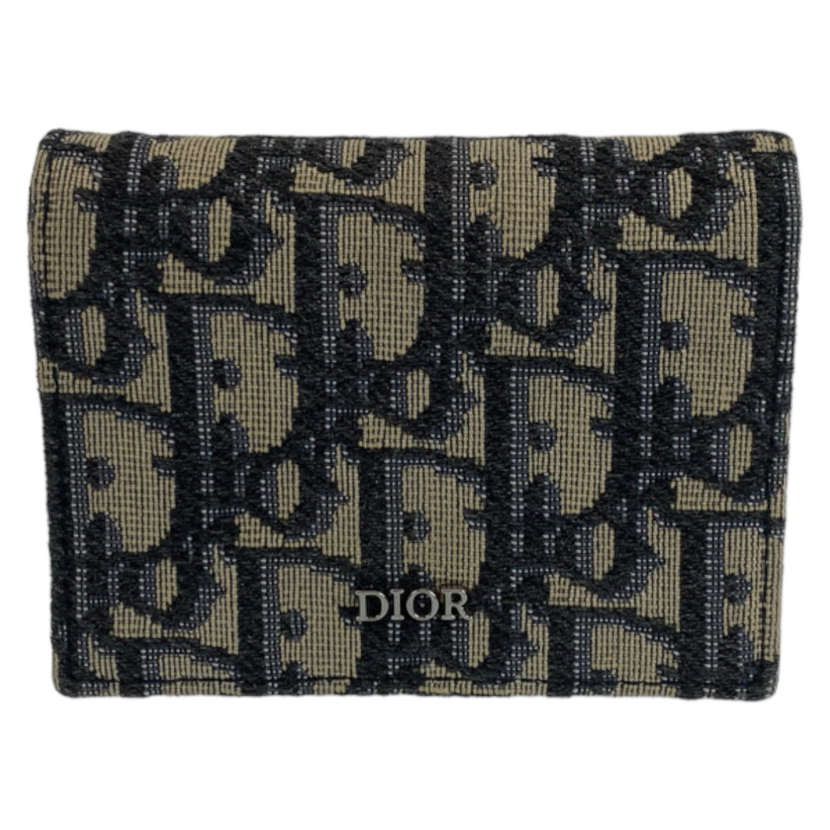 18428
Dior ディオール オブリーク トロッター ネイビー シルバー金具 キャンバス ショルダーバッグ ウェアラブルウォレット 斜め掛け ショルダーバッグ  レディース A62