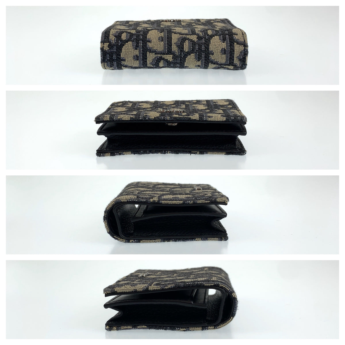 18428
Dior ディオール オブリーク トロッター ネイビー シルバー金具 キャンバス ショルダーバッグ ウェアラブルウォレット 斜め掛け ショルダーバッグ  レディース A62