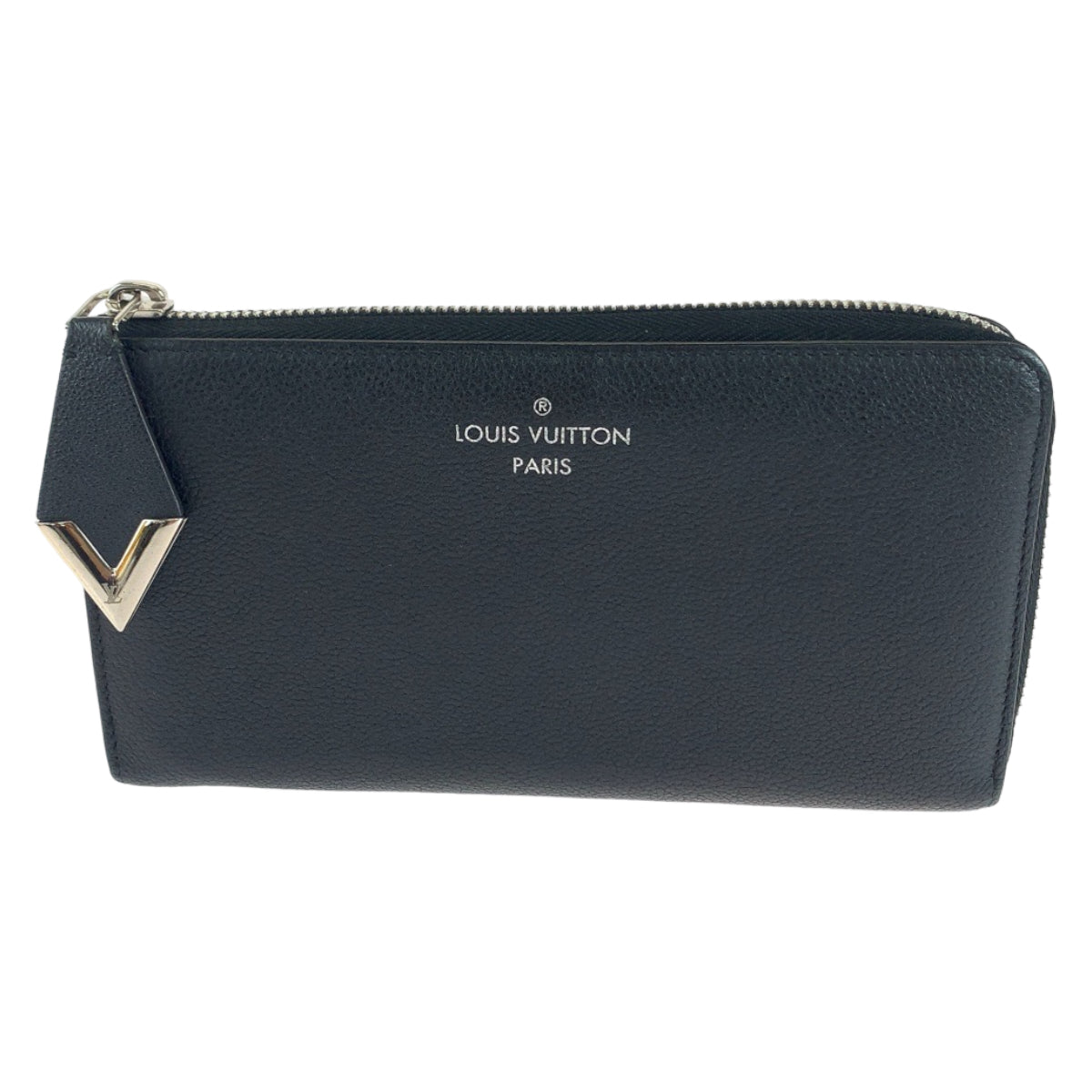 18434
LOUIS VUITTON ルイヴィトン ポルトフォイユ コメット ノワール ブラック 黒 シルバー金具 レザー M60146 長財布 ロングウォレット  レディース A63