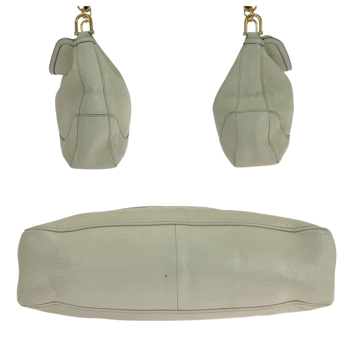 18451
GUCCI グッチ バンブー アイボリー ゴールド金具 レザー 282315 ショルダーバッグ ハンドバッグ 2WAY レディース AB44