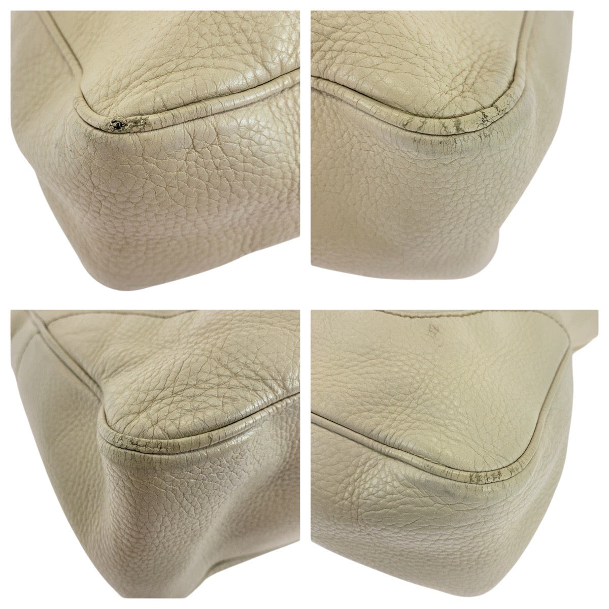 18451
GUCCI グッチ バンブー アイボリー ゴールド金具 レザー 282315 ショルダーバッグ ハンドバッグ 2WAY レディース AB44