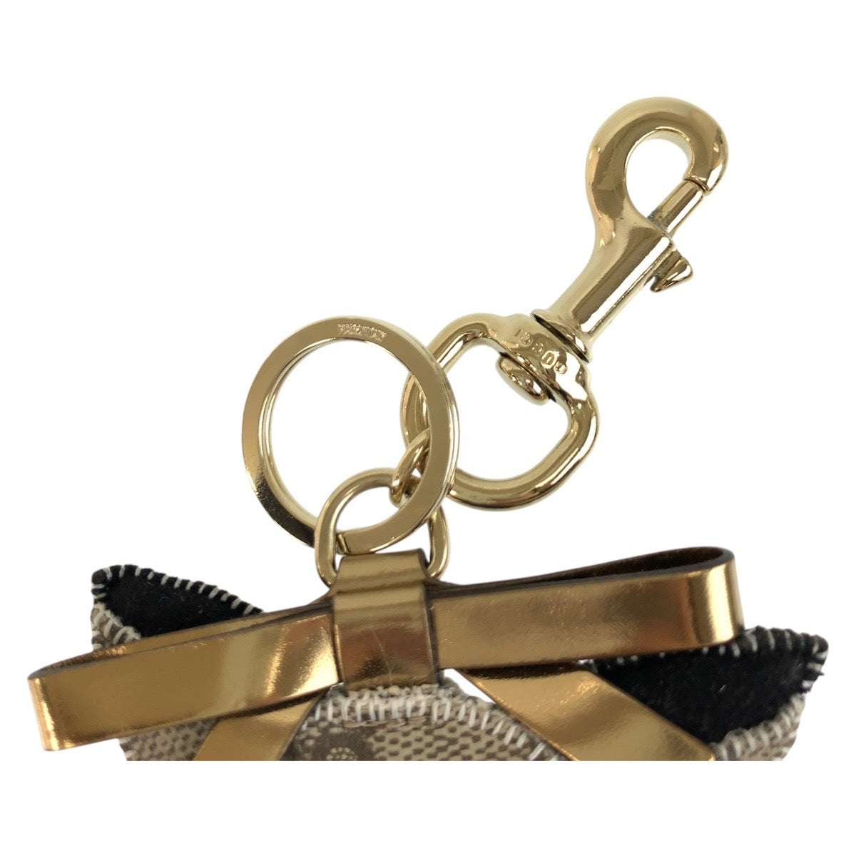 18458
GUCCI グッチ チワワ ベージュ ゴールド金具 GGスプリームキャンバス キーホルダー バッグチャーム  レディース ABP22