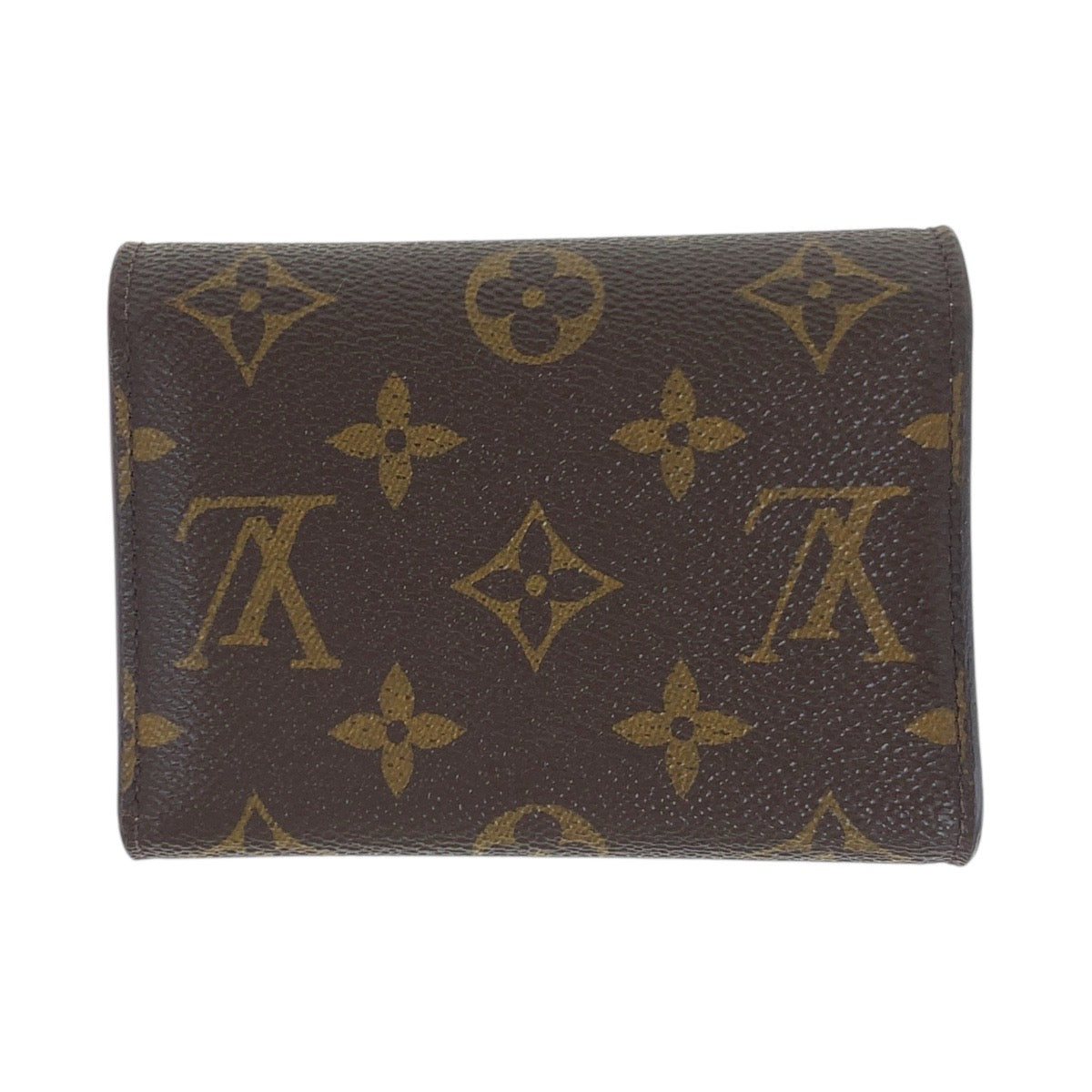 18460
LOUIS VUITTON ルイヴィトン モノグラム ポルトフォイユ ヴィクトリーヌ ブラウン ローズ バレリーヌ ピンク ゴールド金具 PVC / レザー M62360 折財布 コンパクトウォレット  レディース AB39