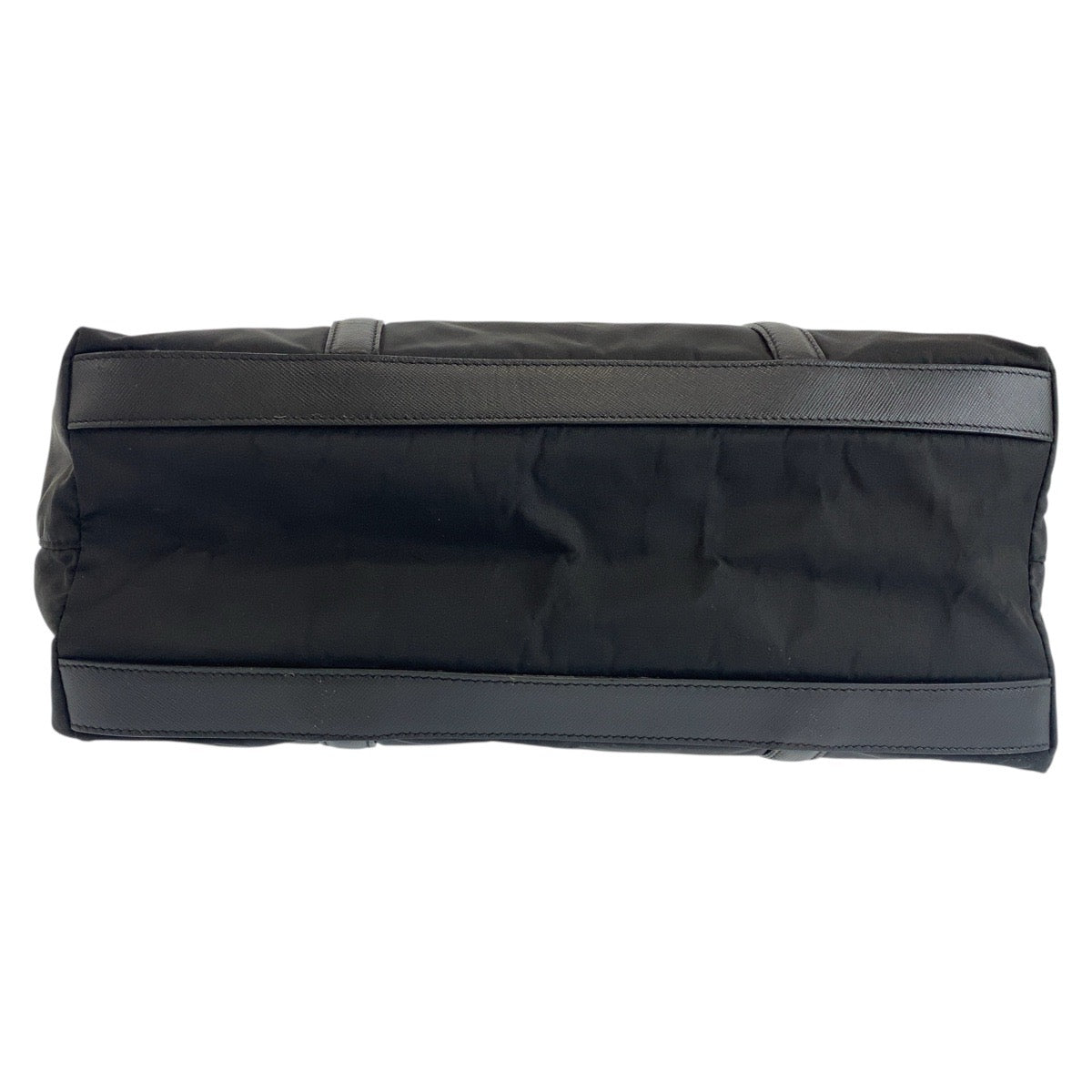 18464
PRADA プラダ テスート 三角ロゴプレート ブラック 黒 シルバー金具  ナイロン / レザー  トートバッグ ショルダーバッグ  レディース ABP35