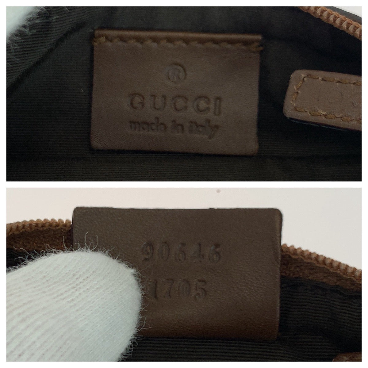 18465
GUCCI グッチ ベージュ ブラウン シルバー金具 GGキャンバス 90646 ショルダーバッグ 肩掛け  レディース ABP52