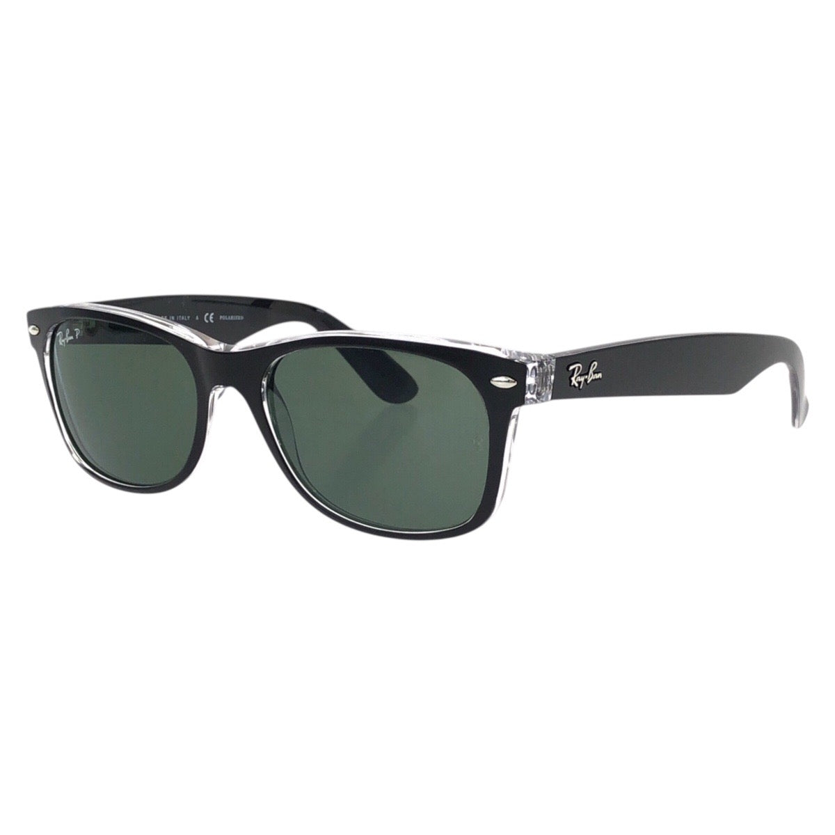18475
Ray-Ban レイバン ウェイファーラー ブラック 黒 シルバー金具 プラスチック RB2132 6052/58 55▫︎18 145 サングラス ウェリントン  メンズ ABP10