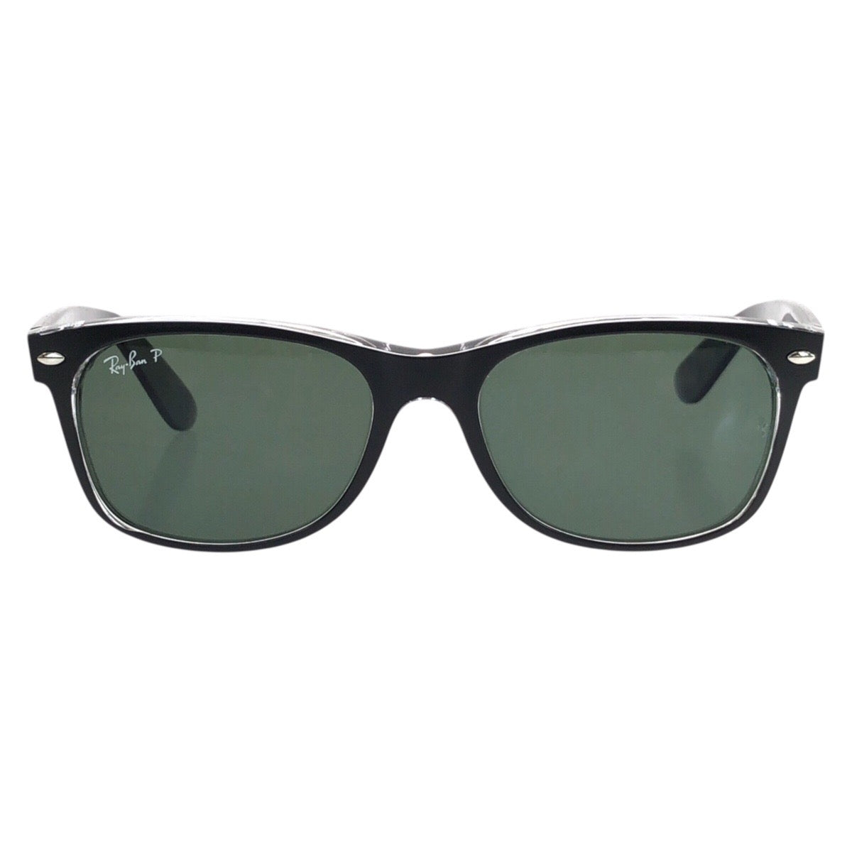 18475
Ray-Ban レイバン ウェイファーラー ブラック 黒 シルバー金具 プラスチック RB2132 6052/58 55▫︎18 145 サングラス ウェリントン  メンズ ABP10