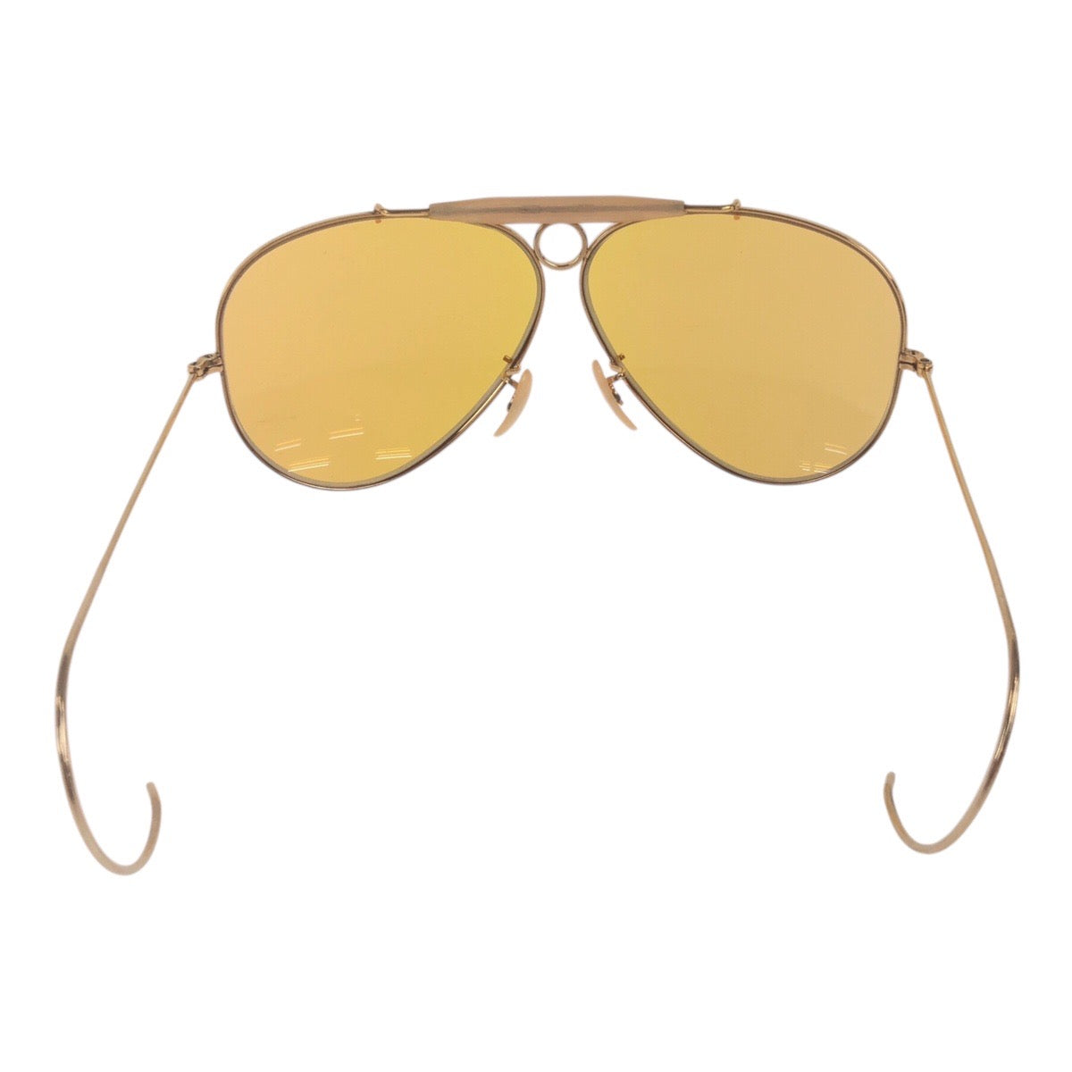 18477
Ray-Ban レイバン ヴィンテージ B&L RAY-BAN U.S.A イエロー ゴールド金具 ガラス / メタル サングラス ティアドロップ  メンズ AB12