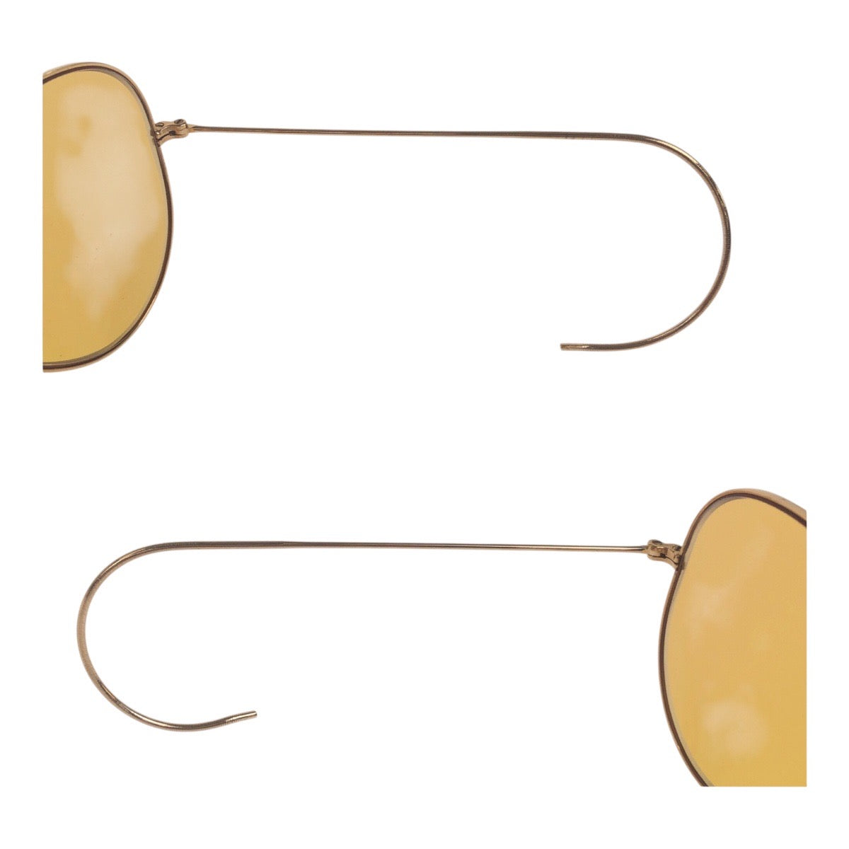 18477
Ray-Ban レイバン ヴィンテージ B&L RAY-BAN U.S.A イエロー ゴールド金具 ガラス / メタル サングラス ティアドロップ  メンズ AB12