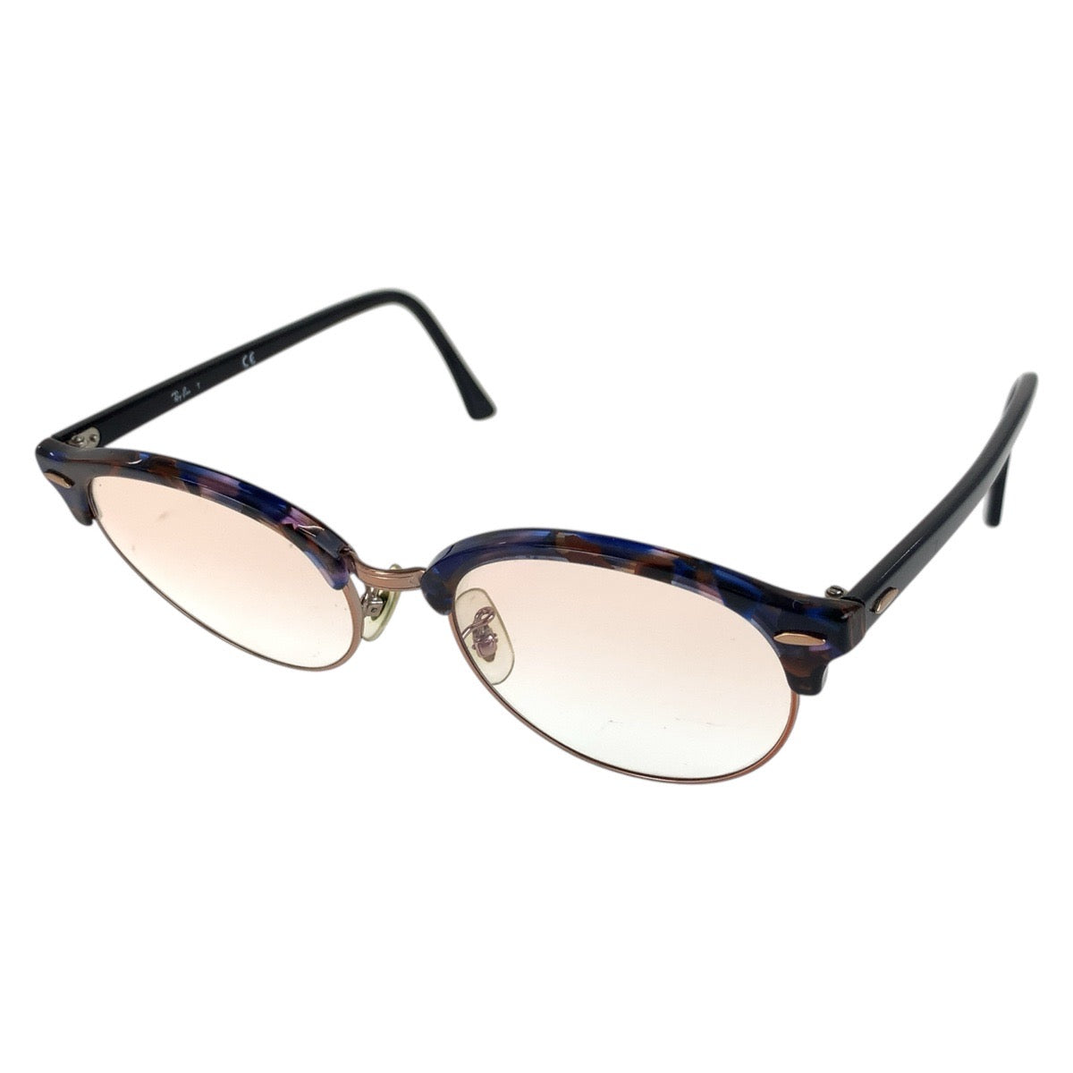 18480
Ray-Ban レイバン マーブル柄 クラブラウンド ブラック ブルー ピンクゴールド プラスチック / メタル RB 4246F 1256/51 53◻︎19 145 2N サングラス 男女兼用 ボストン  メンズ AB10