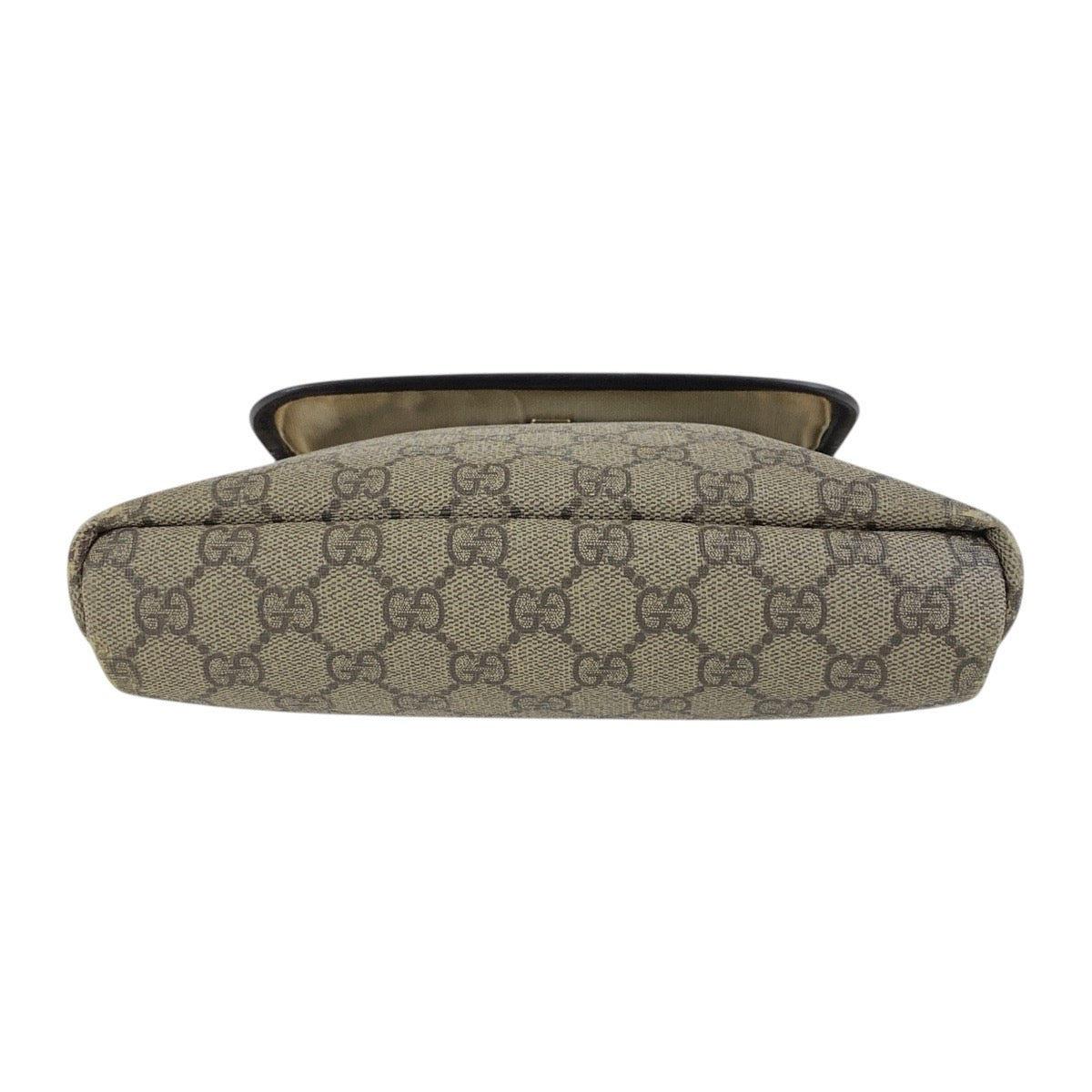 18482
GUCCI グッチ ベージュ ブラウン ゴールド金具 GGスプリームキャンバス 223666 斜め掛け ショルダーバッグ 男女兼用  レディース AB18