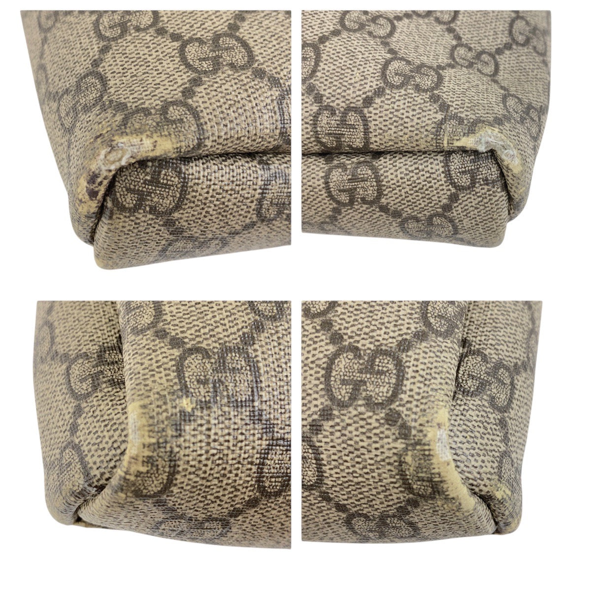 18482
GUCCI グッチ ベージュ ブラウン ゴールド金具 GGスプリームキャンバス 223666 斜め掛け ショルダーバッグ 男女兼用  レディース AB18