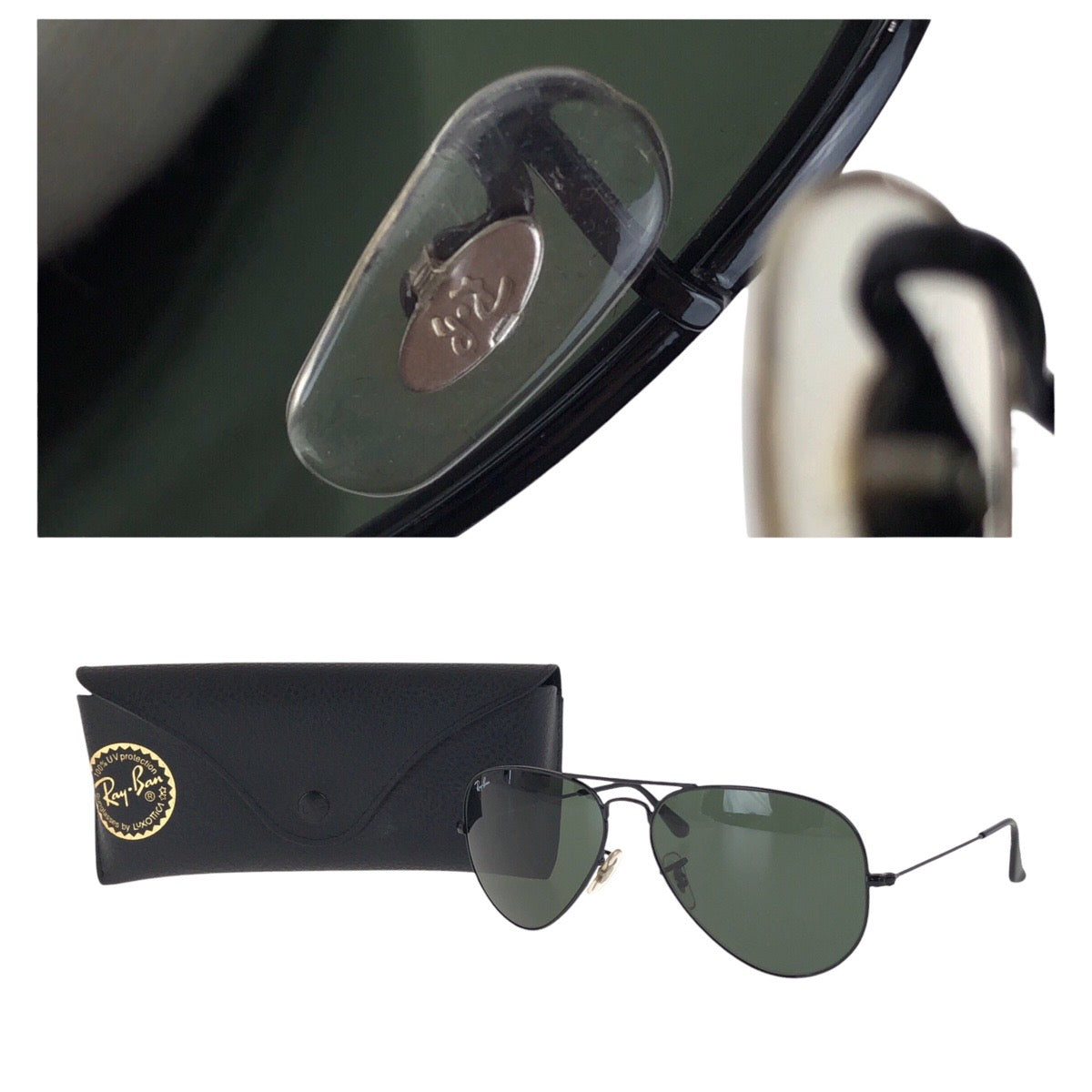 18488
Ray-Ban レイバン アビエーター ブラック 黒 メタル AVIATOR LARGE METAL L2823 58◻︎14 3N サングラス 男女兼用 ティアドロップ メンズ A11