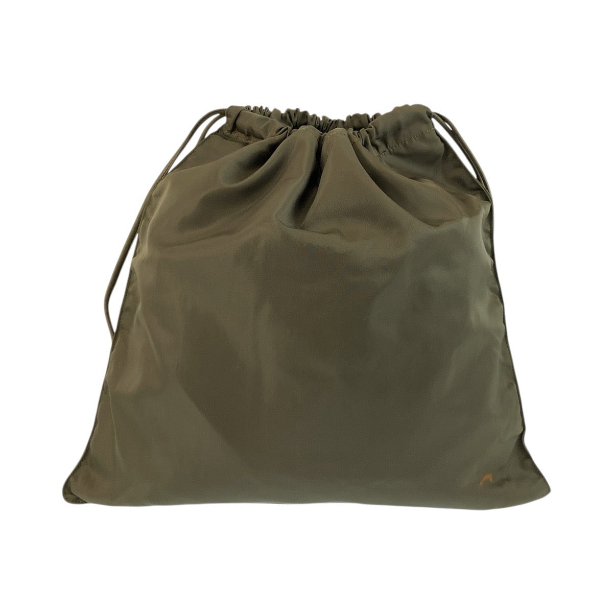 18497
PRADA プラダ テスート カーキ ナイロン ショルダーバッグ 巾着バッグ  レディース AB22