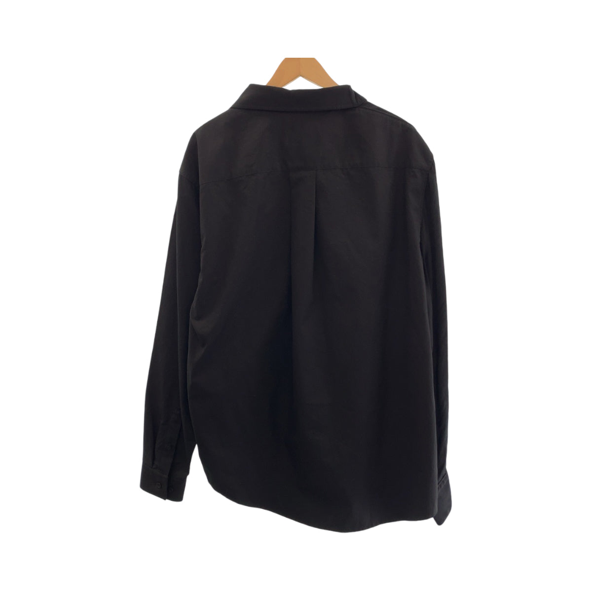18511
BALENCIAGA バレンシアガ 胃素材 ドッキング サイズXXS ブラック コットン 658854 TKO13 長袖シャツ ドッキングシャツ メンズ A36