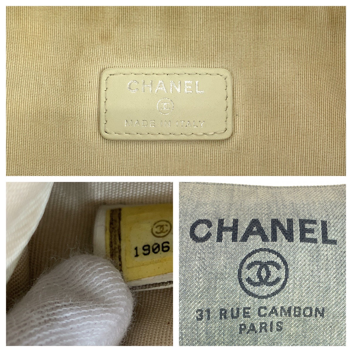 18517
CHANEL シャネル クルーズライン ドーヴィル ココマーク グレー シルバー金具 キャンバス クラッチバッグ セカンドバッグ ポーチ レディース AB43