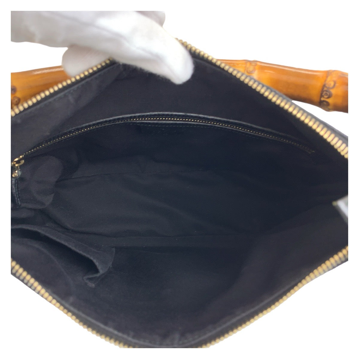18520
GUCCI グッチ バンブー スタッズ GG柄 ブラック 黒 ゴールド金具 GGキャンバス / レザー 137379 ショルダーバッグ ハンドバッグ レディース ABP48