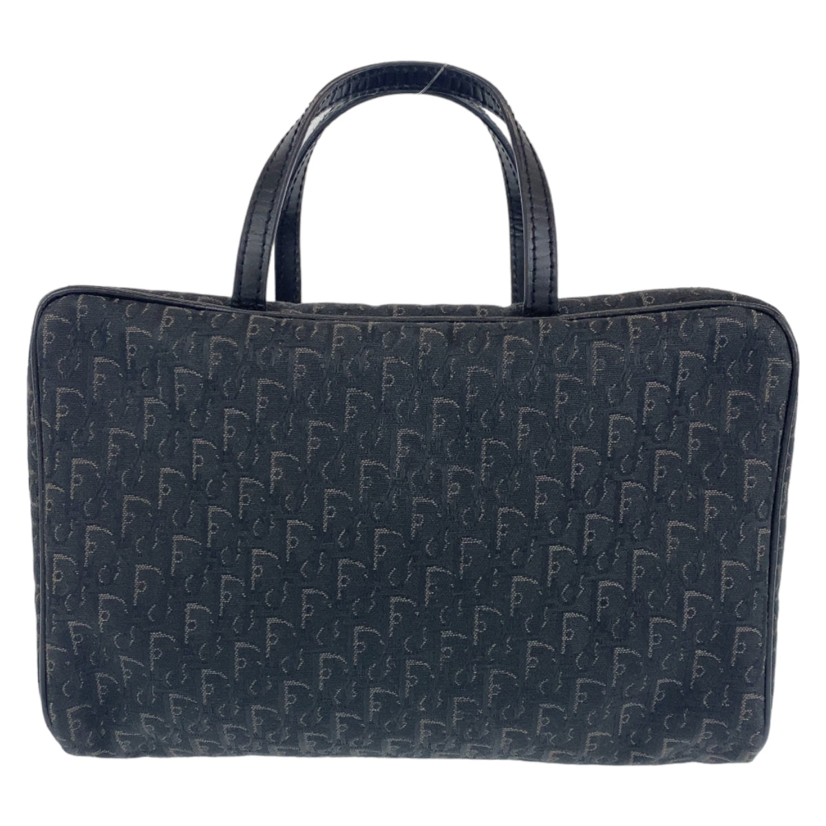 18526
Dior ディオール トロッター オブリーク ストリートシック ブラック シルバー金具 キャンバス / レザー MC0053 ハンドバッグ バニティバッグ レディース ABP48