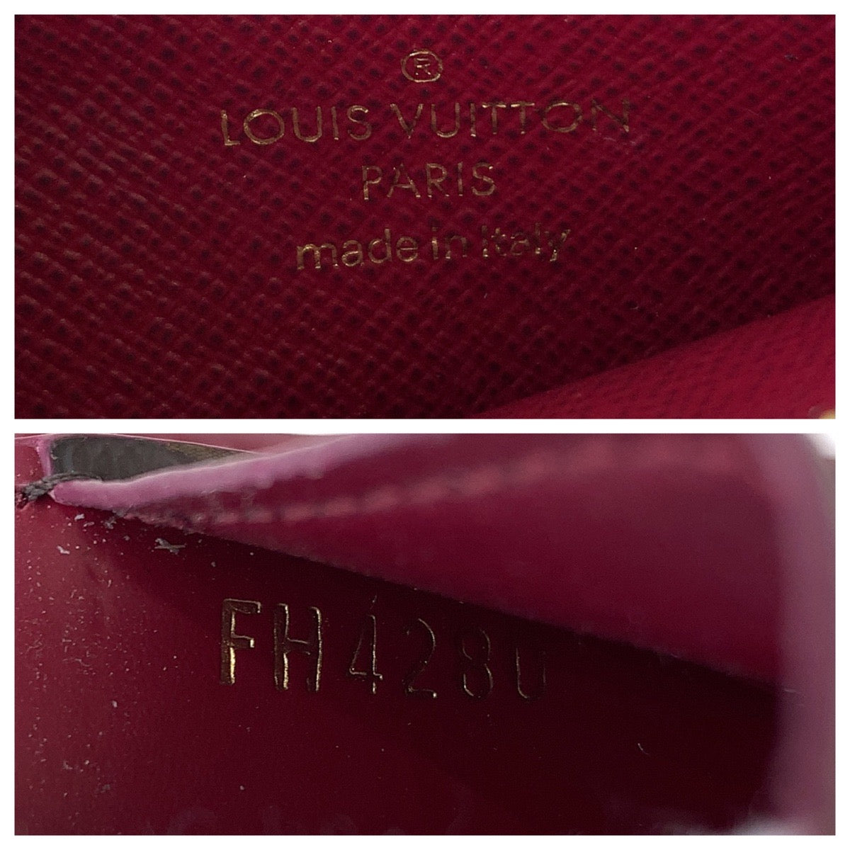 18547
LOUIS VUITTON ルイヴィトン モノグラム ポルトカルト ジップ ブラウン ワインレッド PVC M67889 フラグメントケース カードケース コインケース  レディース ABP39