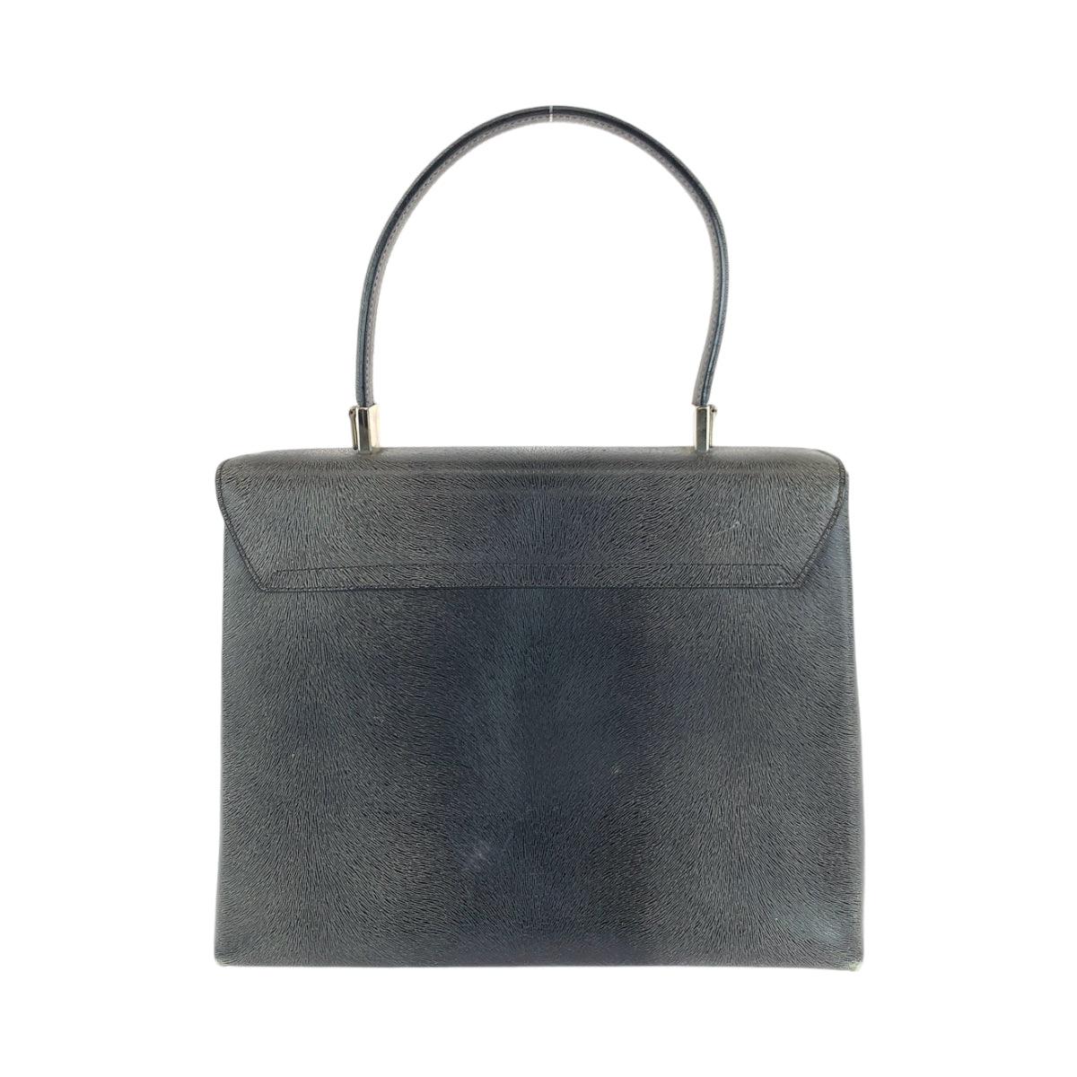 18557
Salvatore Ferragamo サルヴァトーレフェラガモ ガンチーニ グレー シルバー金具 レザー BA21 8849 ショルダーバッグ ハンドバッグ 2way レディース AB43