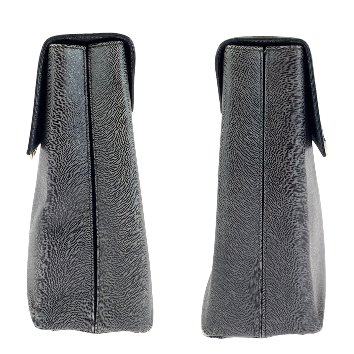 18557
Salvatore Ferragamo サルヴァトーレフェラガモ ガンチーニ グレー シルバー金具 レザー BA21 8849 ショルダーバッグ ハンドバッグ 2way レディース AB43