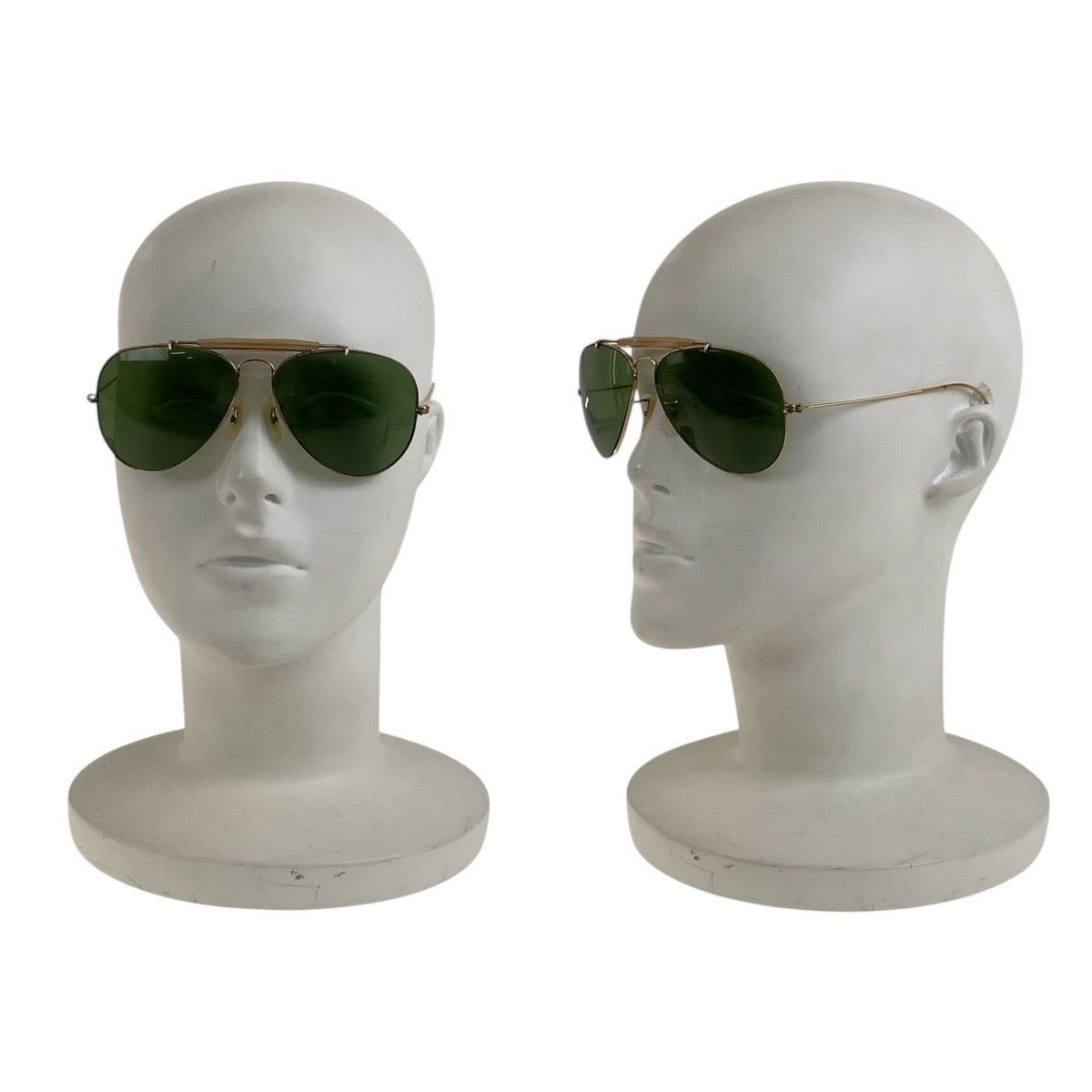 18562
Ray-Ban レイバン ヴィンテージ ボシュロム アビエーター ゴールド メタル 58◻︎14 サングラス 男女兼用 ティアドロップ メンズ AB10