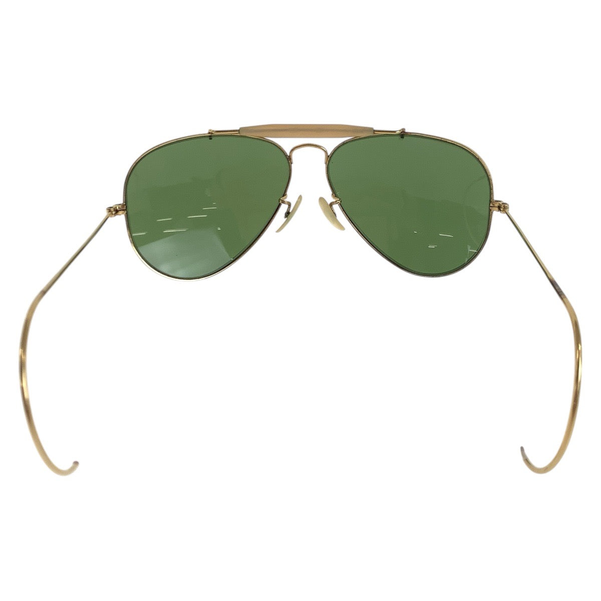 18562
Ray-Ban レイバン ヴィンテージ ボシュロム アビエーター ゴールド メタル 58◻︎14 サングラス 男女兼用 ティアドロップ メンズ AB10