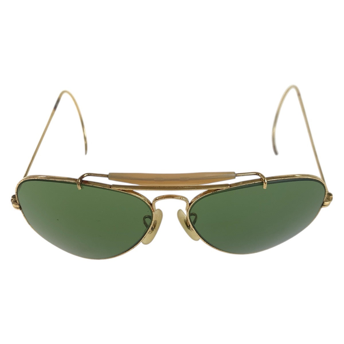 18562
Ray-Ban レイバン ヴィンテージ ボシュロム アビエーター ゴールド メタル 58◻︎14 サングラス 男女兼用 ティアドロップ メンズ AB10