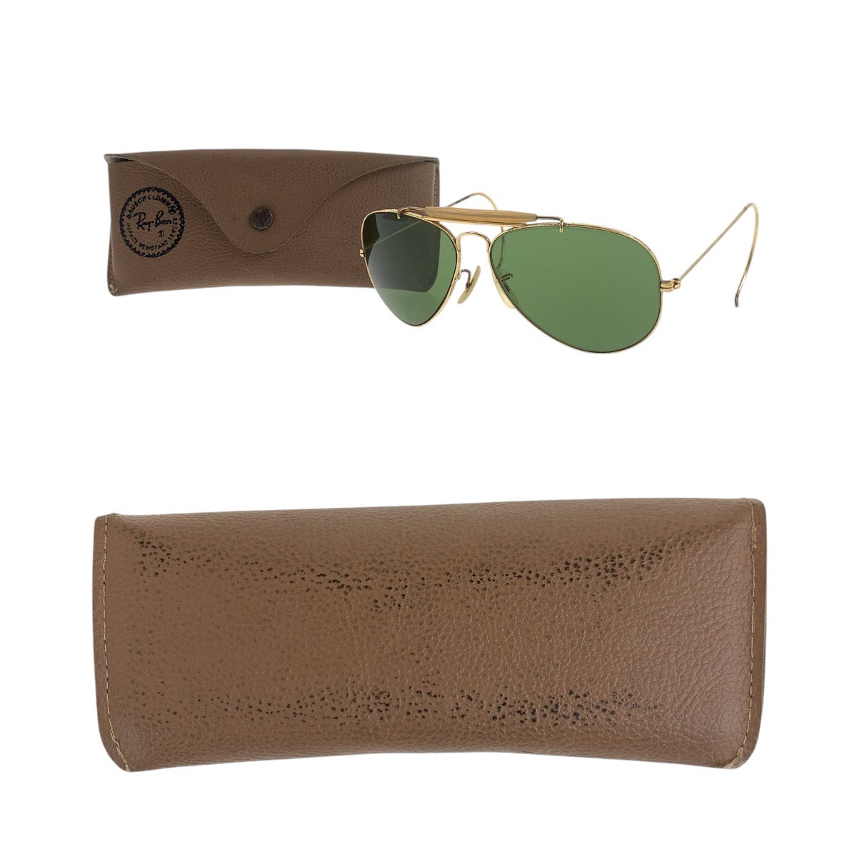 18562
Ray-Ban レイバン ヴィンテージ ボシュロム アビエーター ゴールド メタル 58◻︎14 サングラス 男女兼用 ティアドロップ メンズ AB10