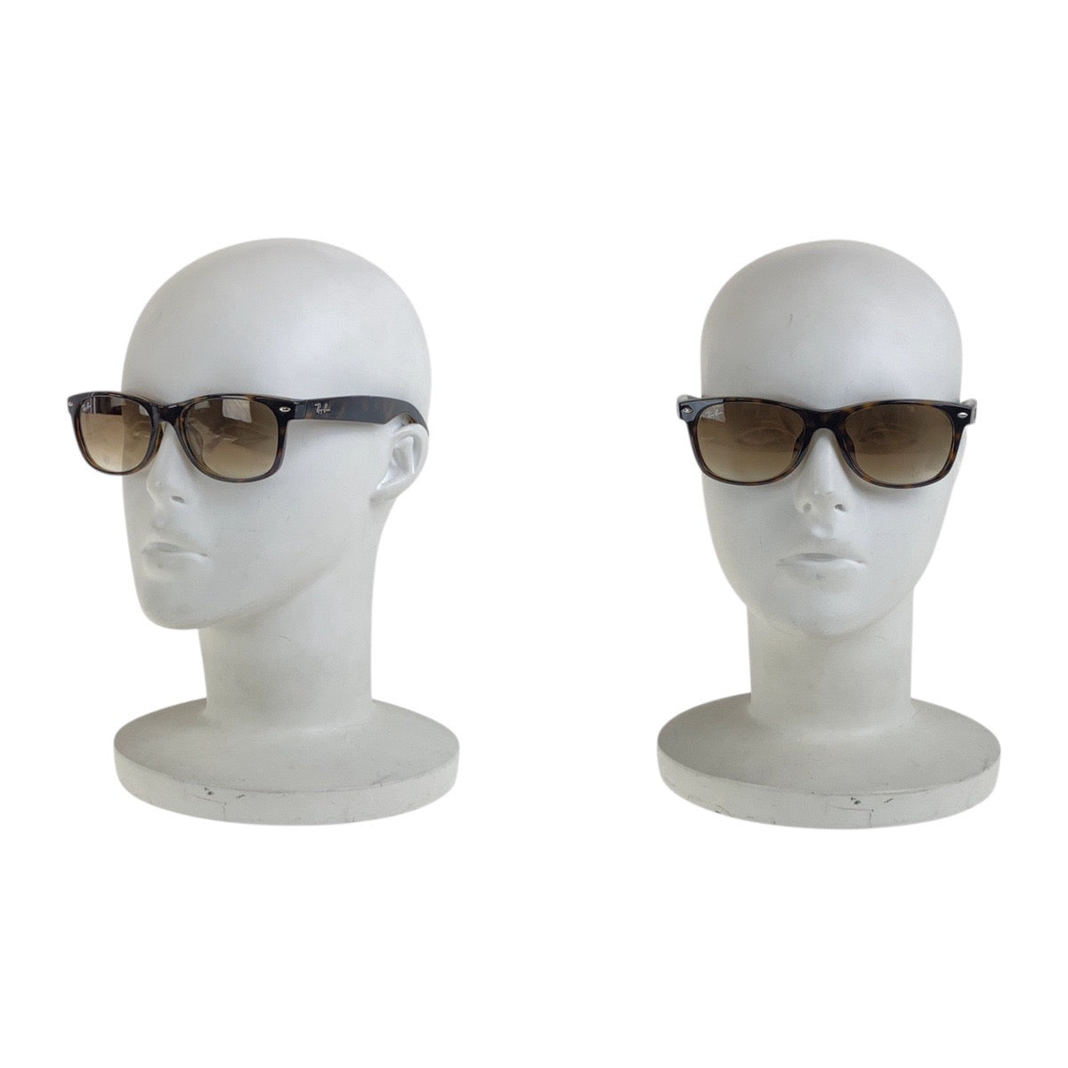 18563
Ray-Ban レイバン NEW WAYFARER ブラウン シルバー金具 プラスチック RB2132-F 710/51 55□18 2N サングラス ウェリントン  メンズ AB10