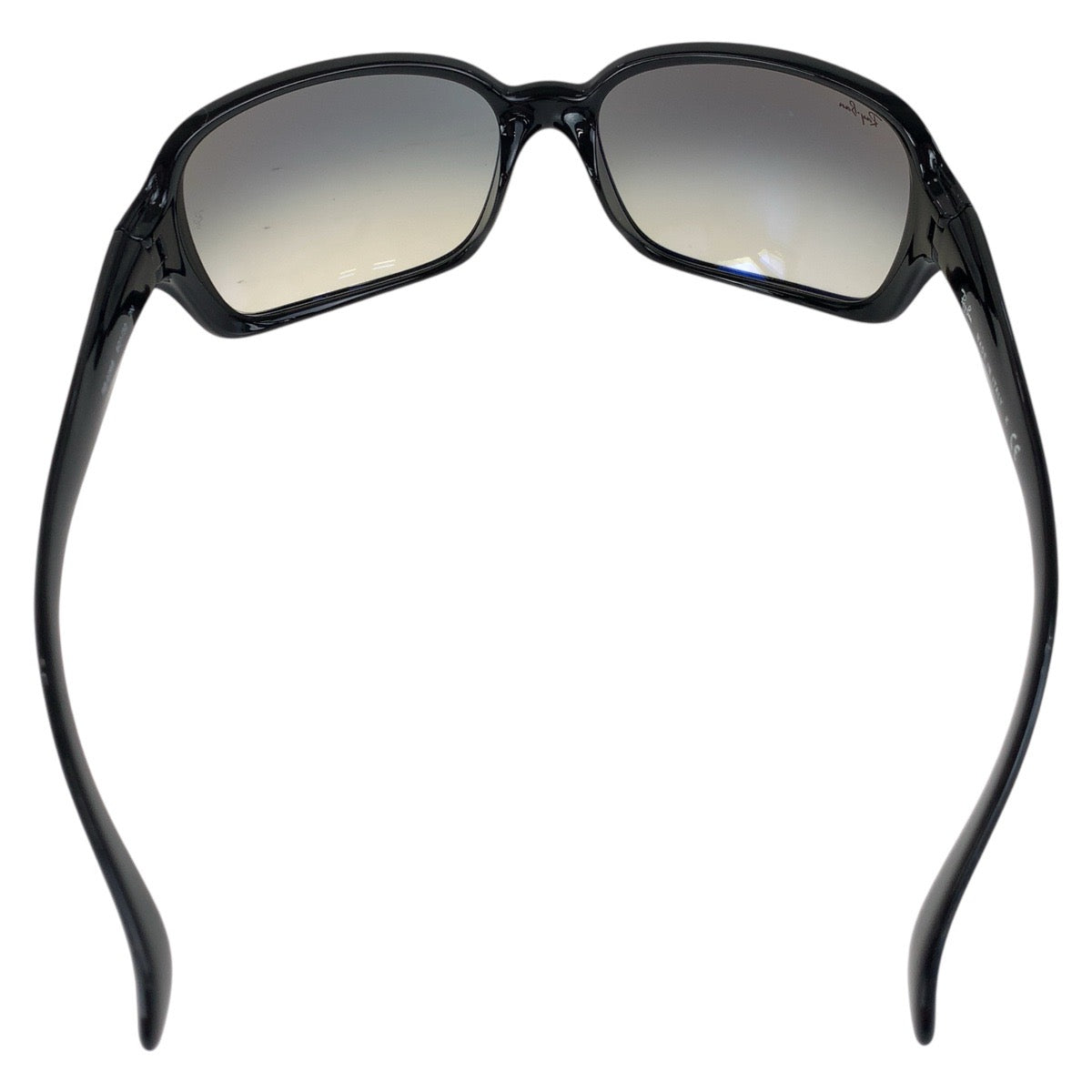 18565
Ray-Ban レイバン ブラック 黒 シルバー金具 プラスチック RB 4068 601/32 2N サングラス スクエア  メンズ ABP10