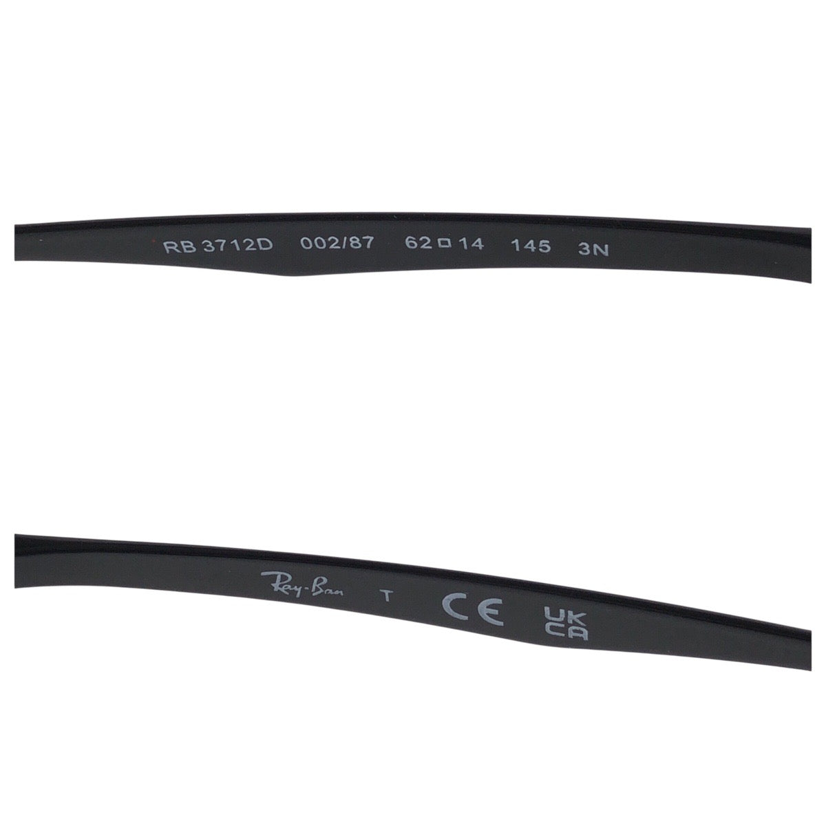 18566
Ray-Ban レイバン アビエーター ブラック 黒 メタル RB3712D 002/87 62◻︎14 145 3N サングラス 男女兼用 ティアドロップ  メンズ ABP11