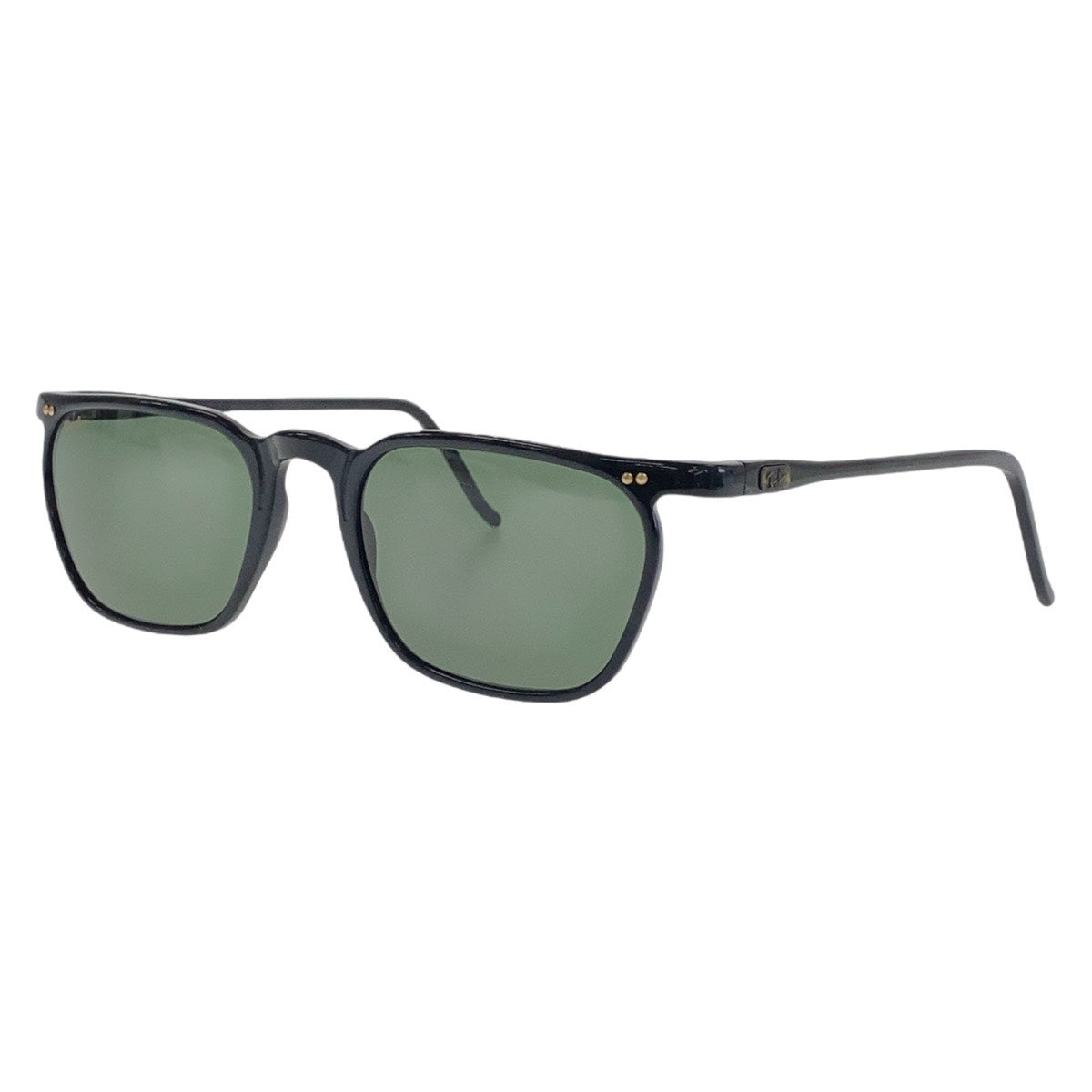 18567
Ray-Ban レイバン ヴィンテージ B&L RAY-BAN U.S.A グリーン ブラック ゴールド金具 プラスチック サングラス ウェリントン  メンズ AB12
