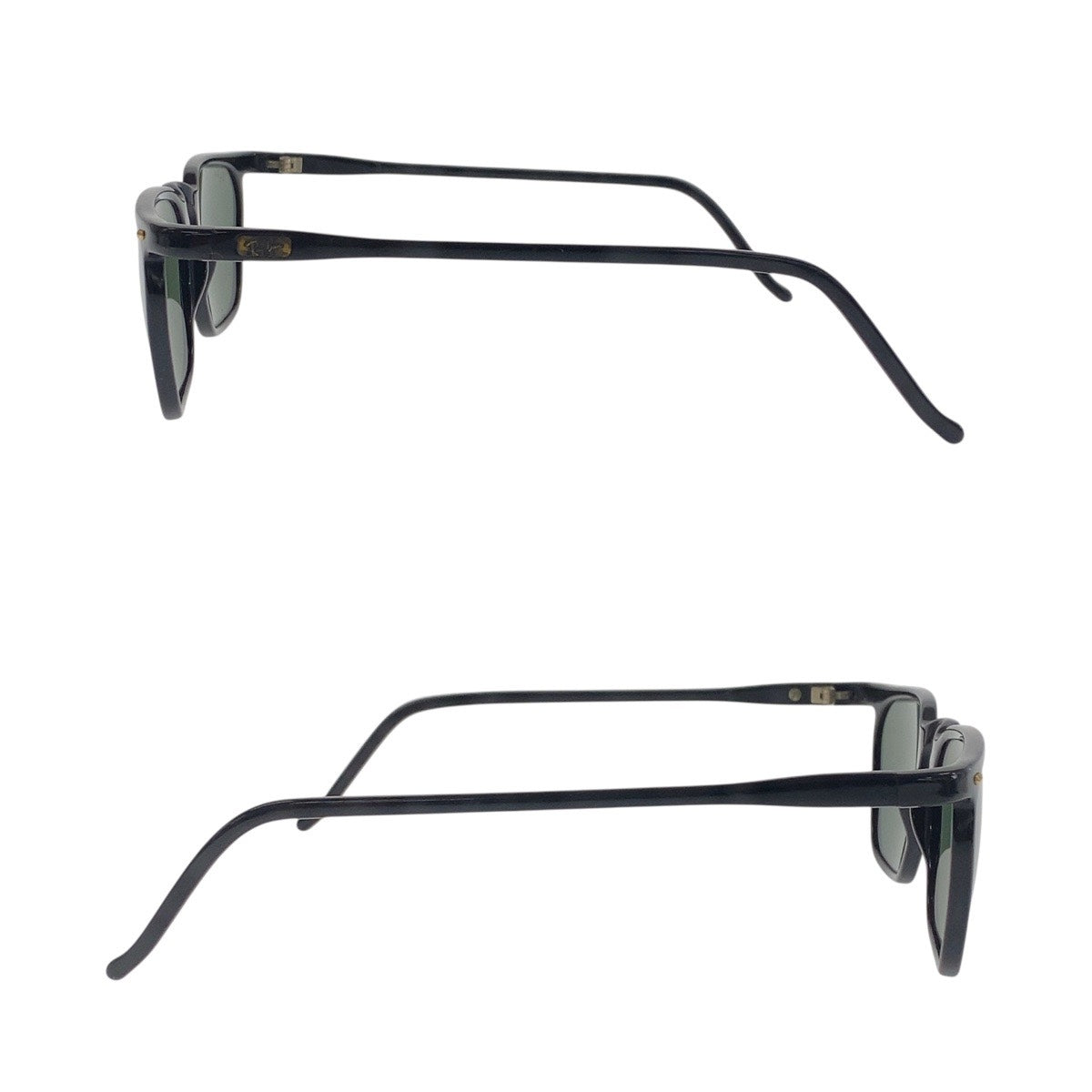 18567
Ray-Ban レイバン ヴィンテージ B&L RAY-BAN U.S.A グリーン ブラック ゴールド金具 プラスチック サングラス ウェリントン  メンズ AB12