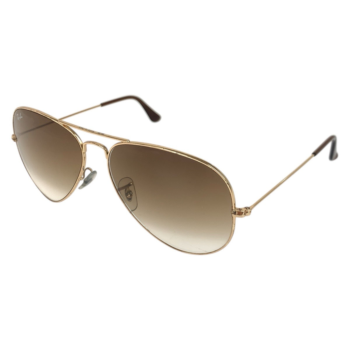 18570
Ray-Ban レイバン アビエーター ゴールド ブラウン メタル 62◻︎14 サングラス 男女兼用 ティアドロップ  メンズ ABP12