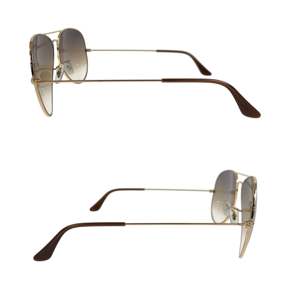 18570
Ray-Ban レイバン アビエーター ゴールド ブラウン メタル 62◻︎14 サングラス 男女兼用 ティアドロップ  メンズ ABP12