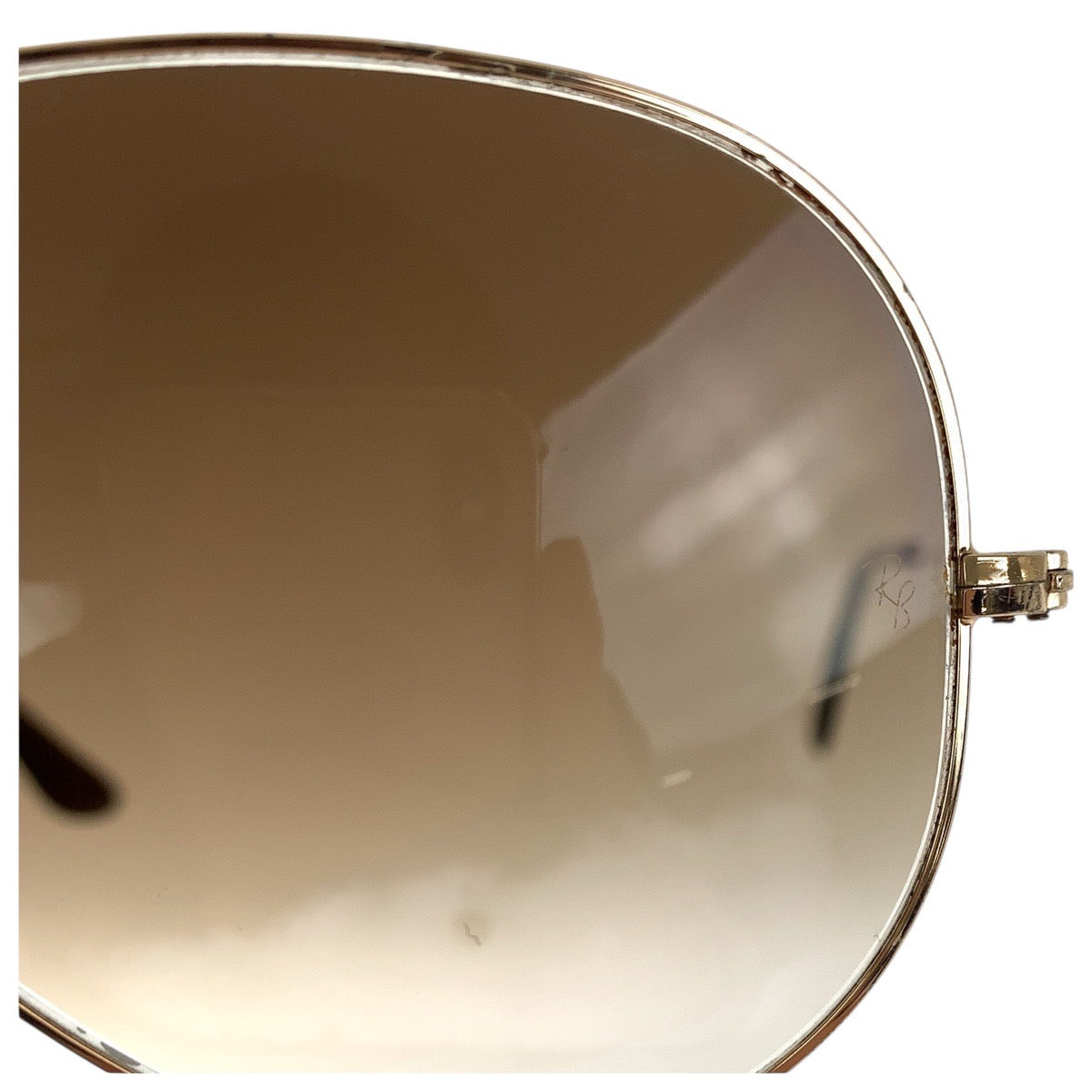 18570
Ray-Ban レイバン アビエーター ゴールド ブラウン メタル 62◻︎14 サングラス 男女兼用 ティアドロップ  メンズ ABP12