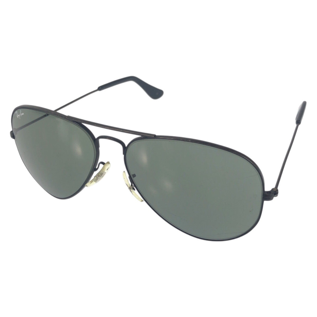 18571
Ray-Ban レイバン ヴィンテージ ボシュロム アビエーター ブラック 黒 メタル 58◻︎14 サングラス 男女兼用 ティアドロップ  メンズ AB12
