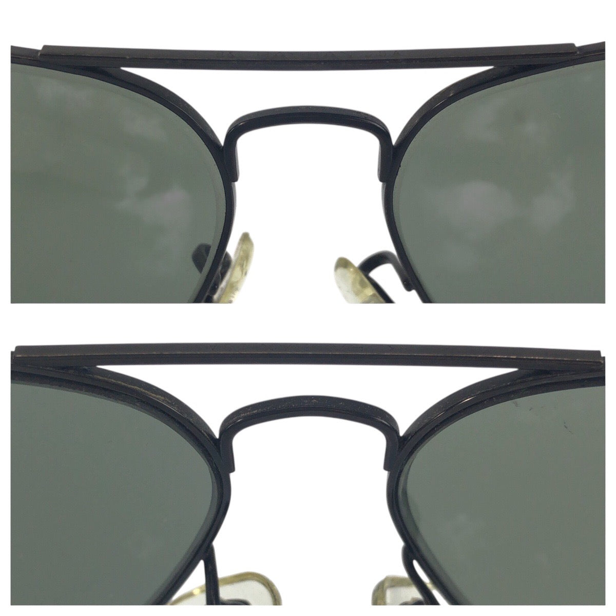 18571
Ray-Ban レイバン ヴィンテージ ボシュロム アビエーター ブラック 黒 メタル 58◻︎14 サングラス 男女兼用 ティアドロップ  メンズ AB12