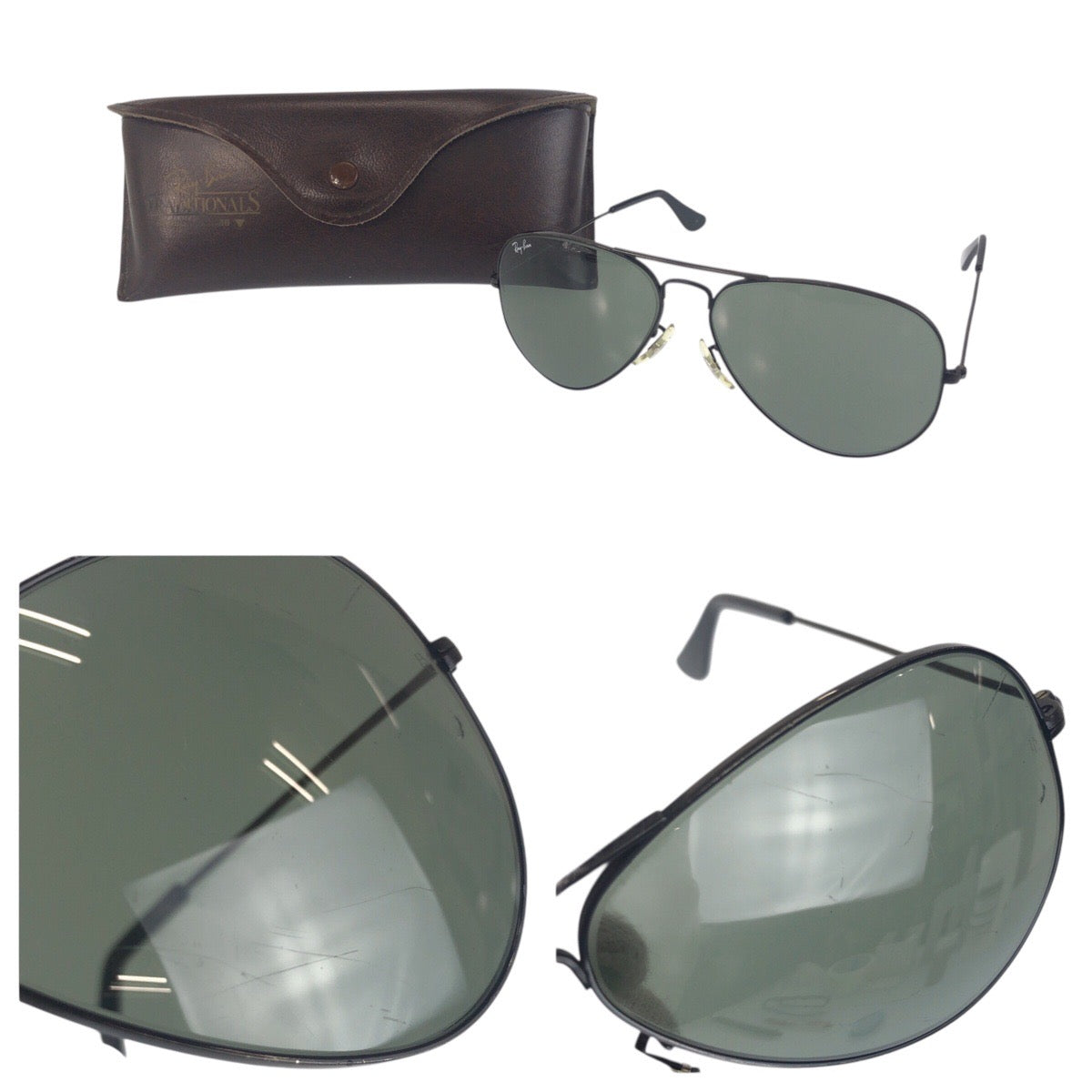 18571
Ray-Ban レイバン ヴィンテージ ボシュロム アビエーター ブラック 黒 メタル 58◻︎14 サングラス 男女兼用 ティアドロップ  メンズ AB12