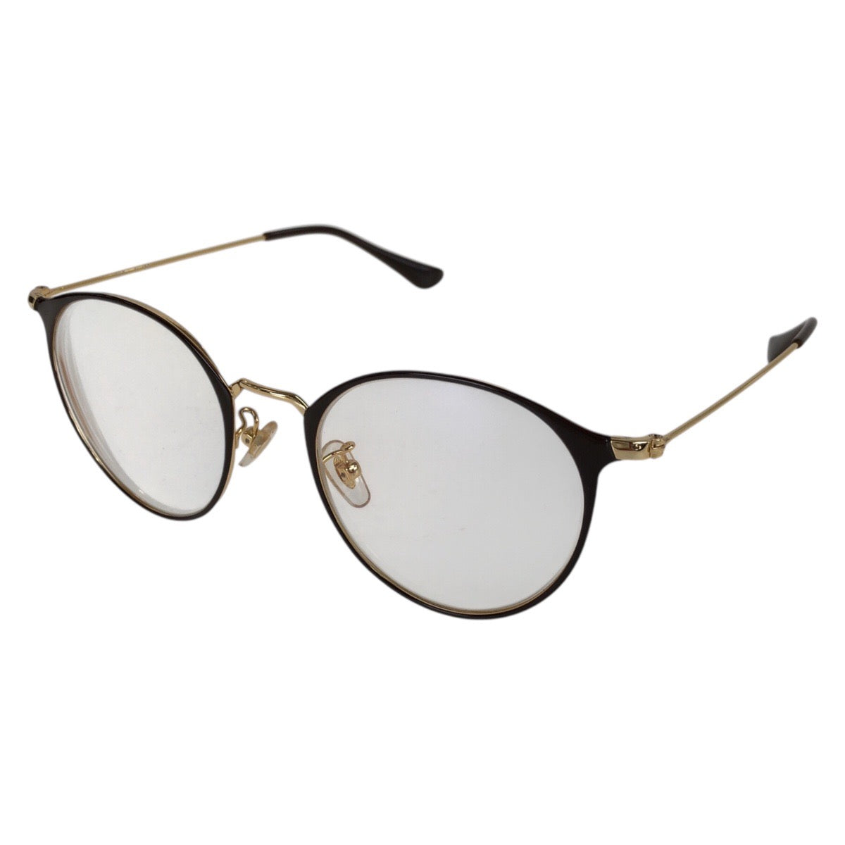 18572
Ray-Ban レイバン ブラウン ゴールド メタル RB6378F 2905 51◻︎21 145 メガネ 男女兼用  レディース ABP10