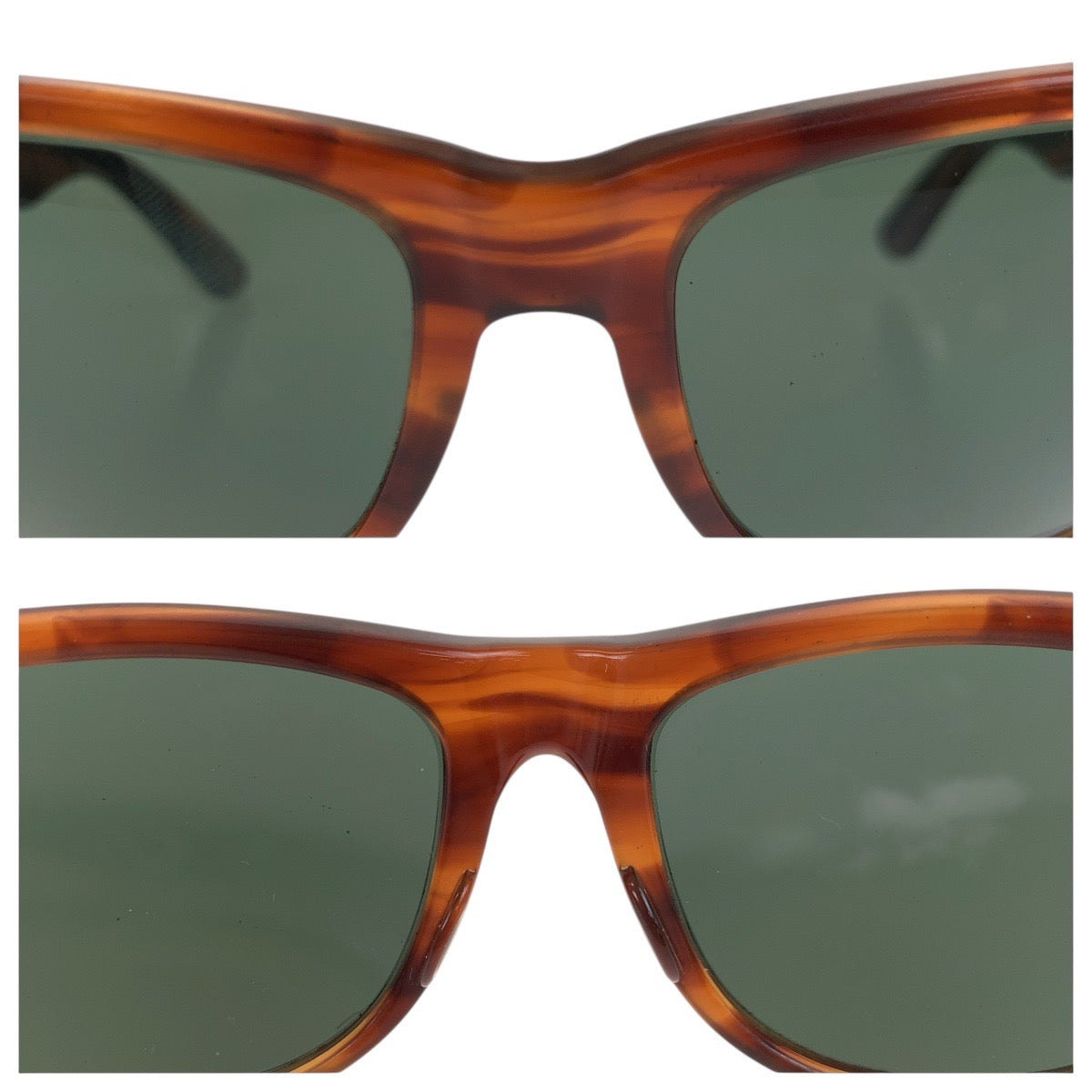 18574
Ray-Ban レイバン ヴィンテージ ボシュロム ウェイファーラー ブラウン シルバー金具 プラスチック サングラス 男女兼用 ウェリントン  メンズ AB12