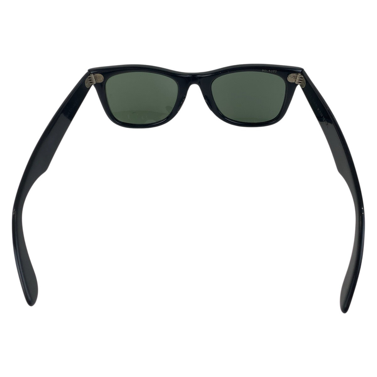 18576
Ray-Ban レイバン ヴィンテージ ボシュロム ウェイファーラー ピンク ブラック シルバー金具 プラスチック B&L 5022 サングラス 男女兼用 ウェリントン  メンズ AB14