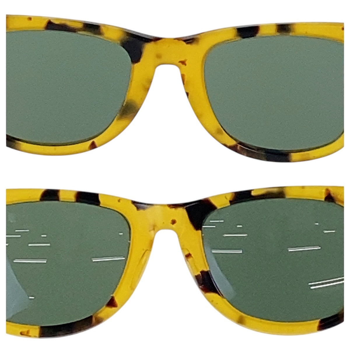 18577
Ray-Ban レイバン ヴィンテージ B&L RAY-BAN U.S.A WAYFARER イエロー ブラック シルバー金具 プラスチック B&L 5022 サングラス ウェリントン  メンズ AB20