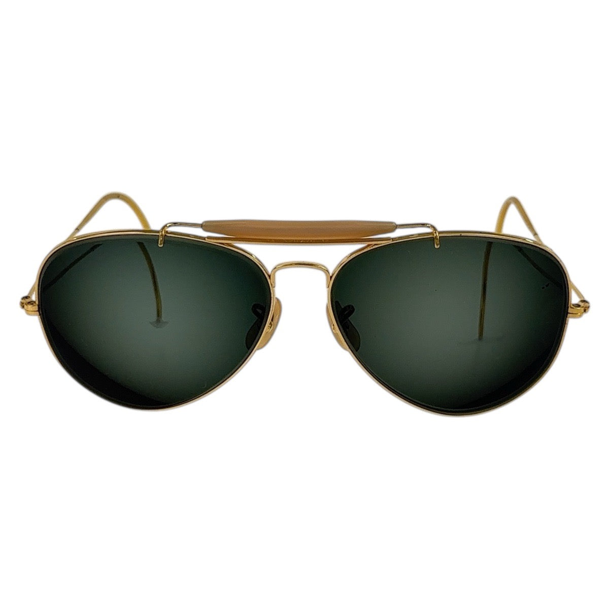 18578
Ray-Ban レイバン ヴィンテージ ボシュロム アビエーター ゴールド メタル 62□14 サングラス 男女兼用 ティアドロップ メンズ AB12