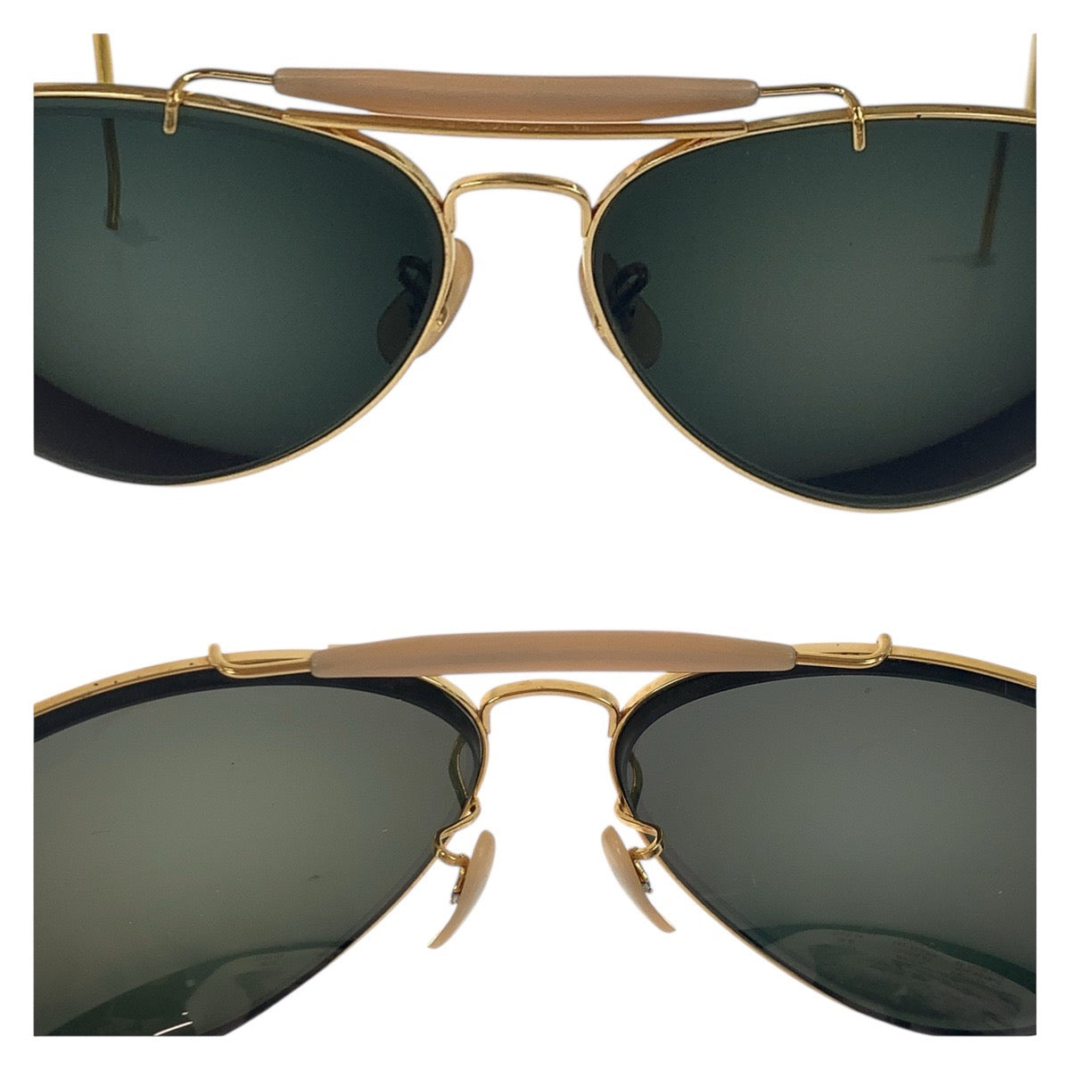 18578
Ray-Ban レイバン ヴィンテージ ボシュロム アビエーター ゴールド メタル 62□14 サングラス 男女兼用 ティアドロップ メンズ AB12